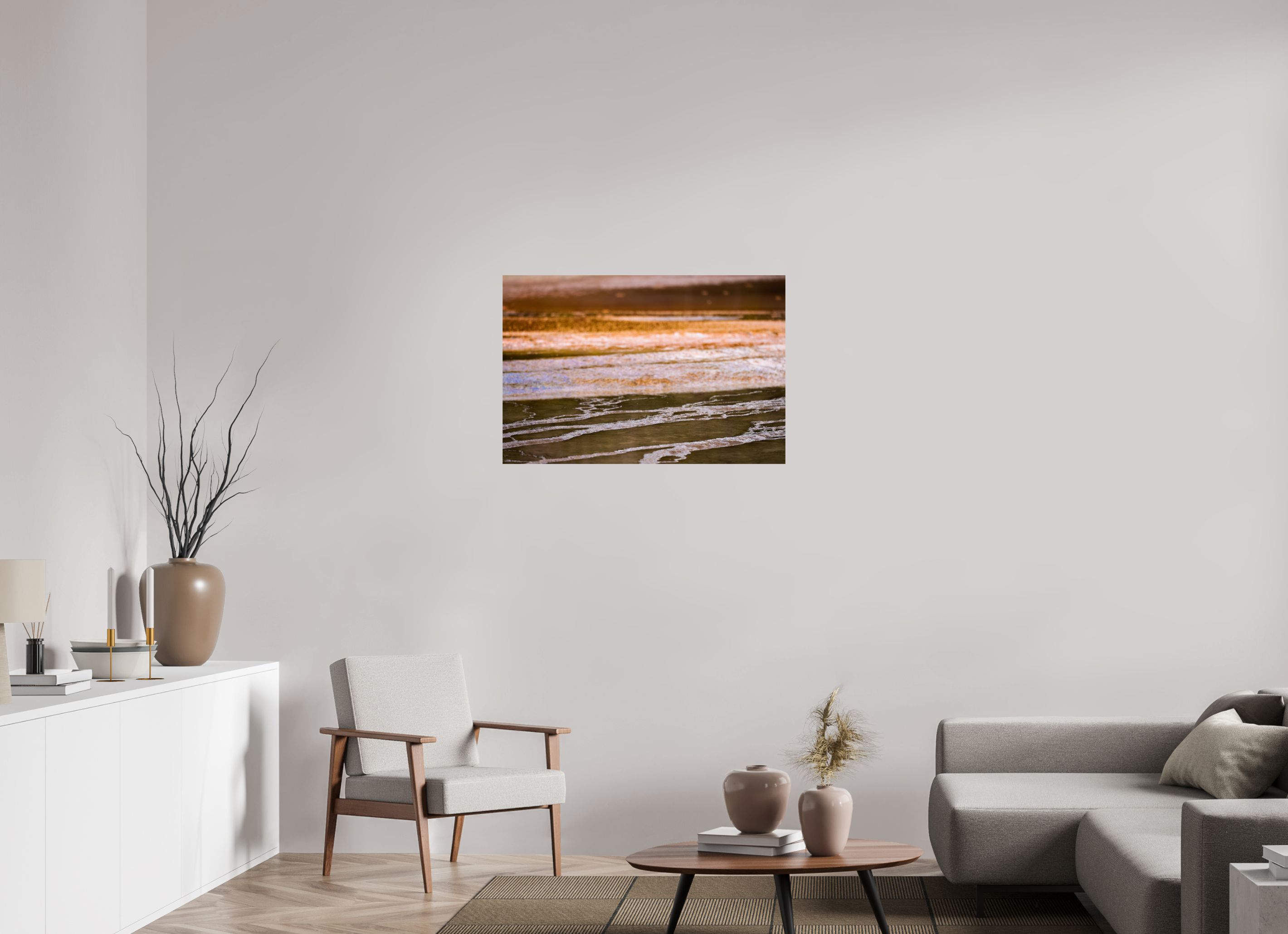 36 x 24″, METAL Yellowstone