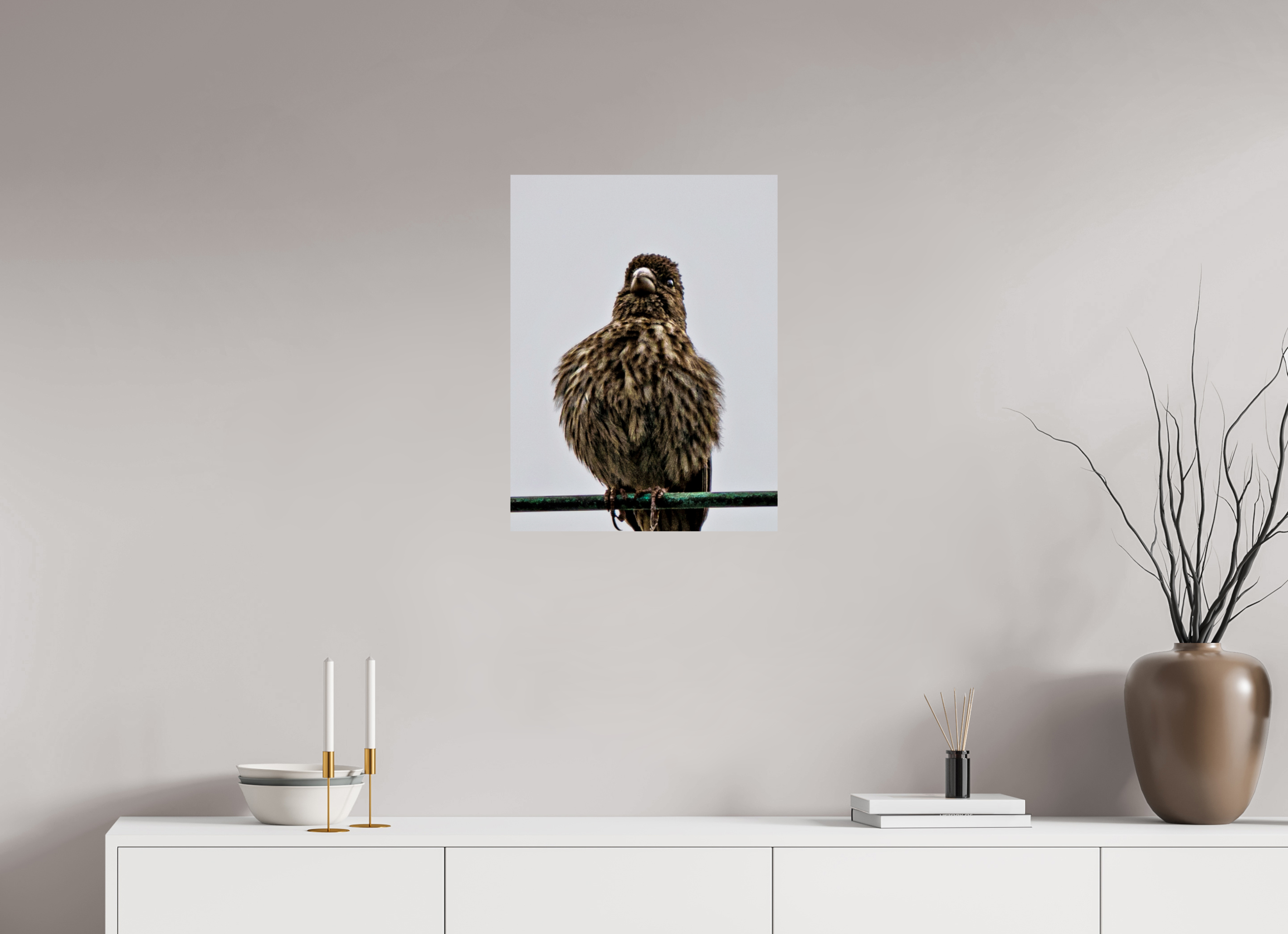 18 x 24″, METAL Bird