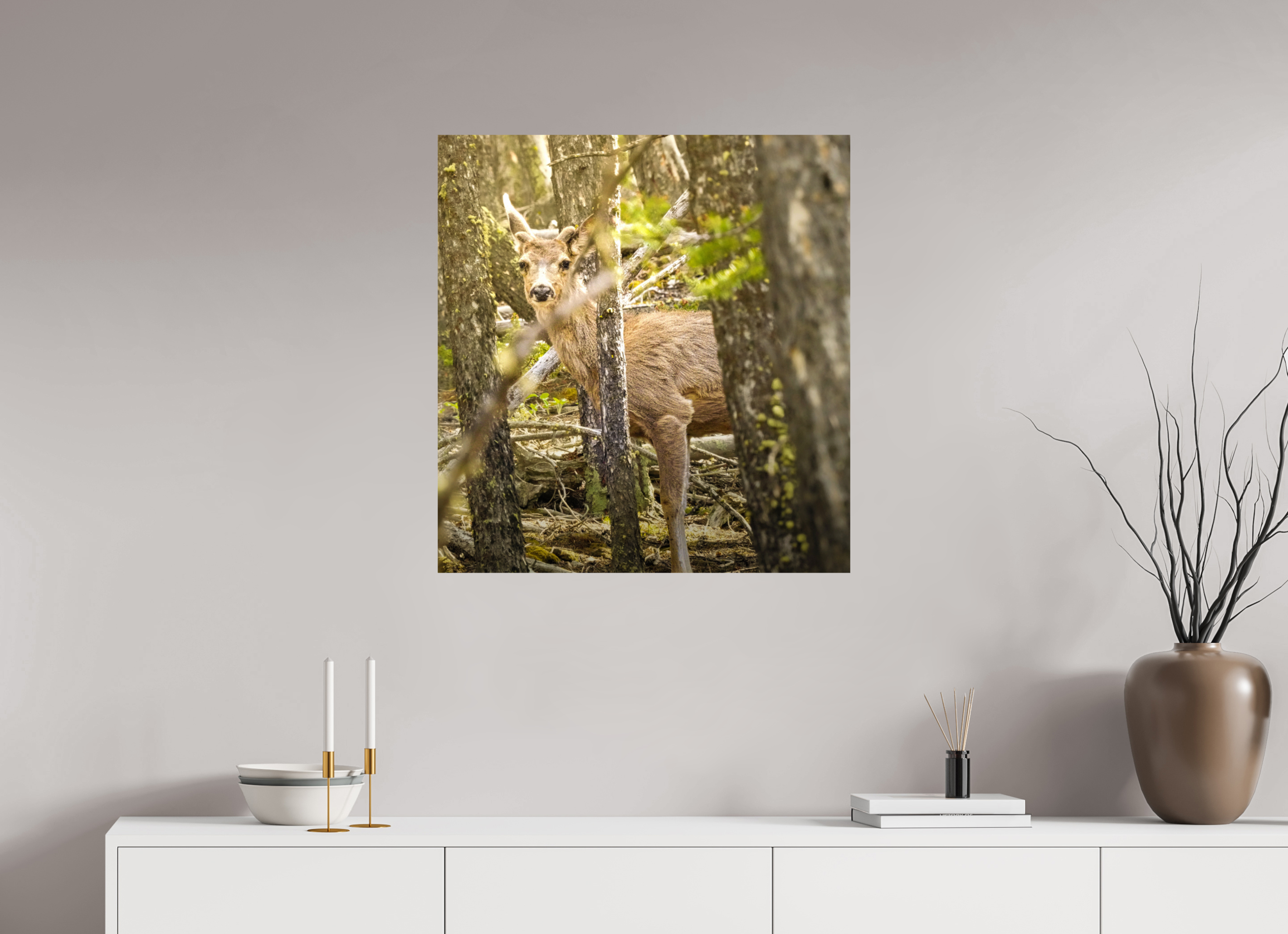28 x 29.7″, PHOTO PAPER Deer