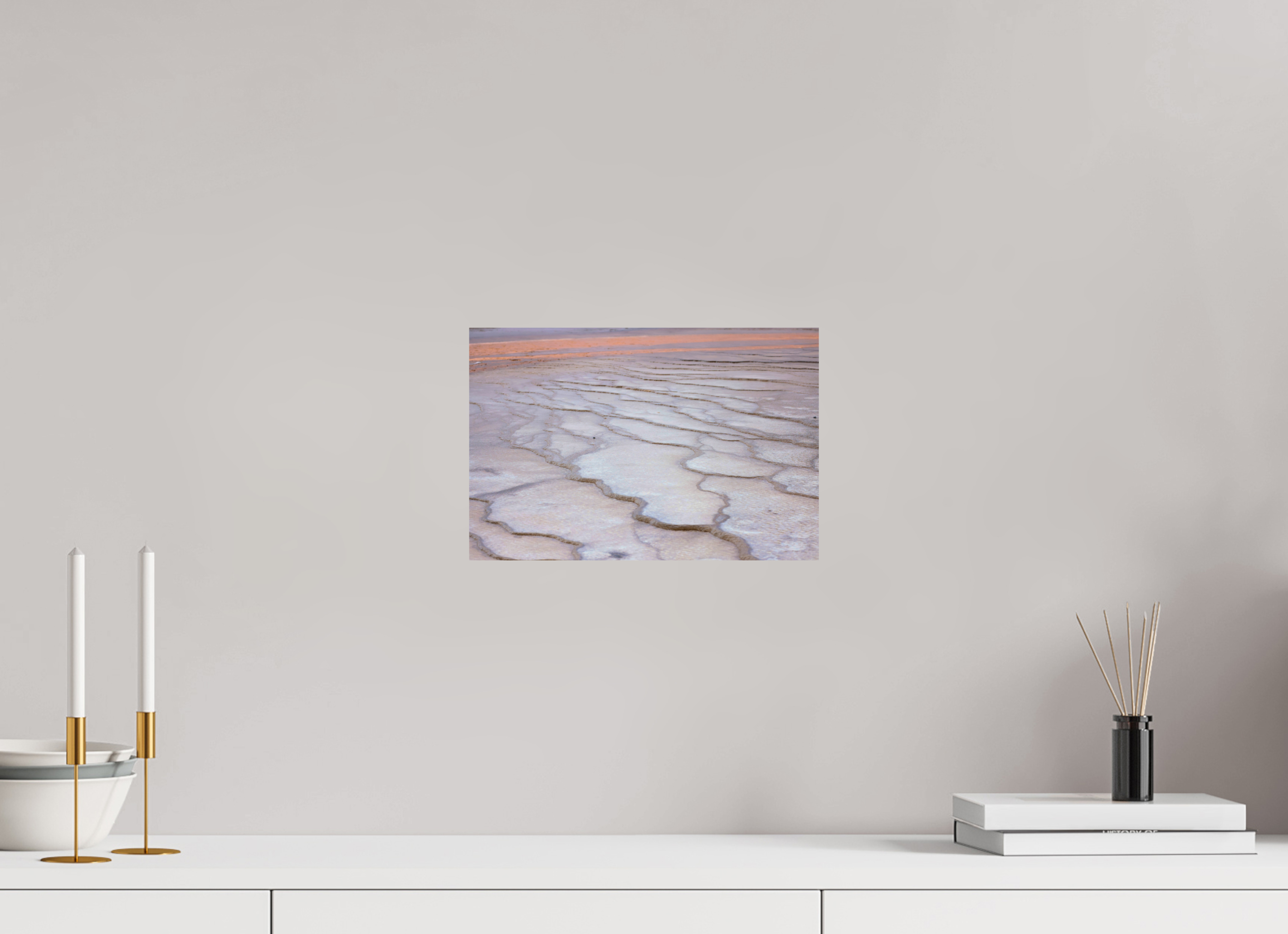 12 x 8″, METAL Yellowstone
