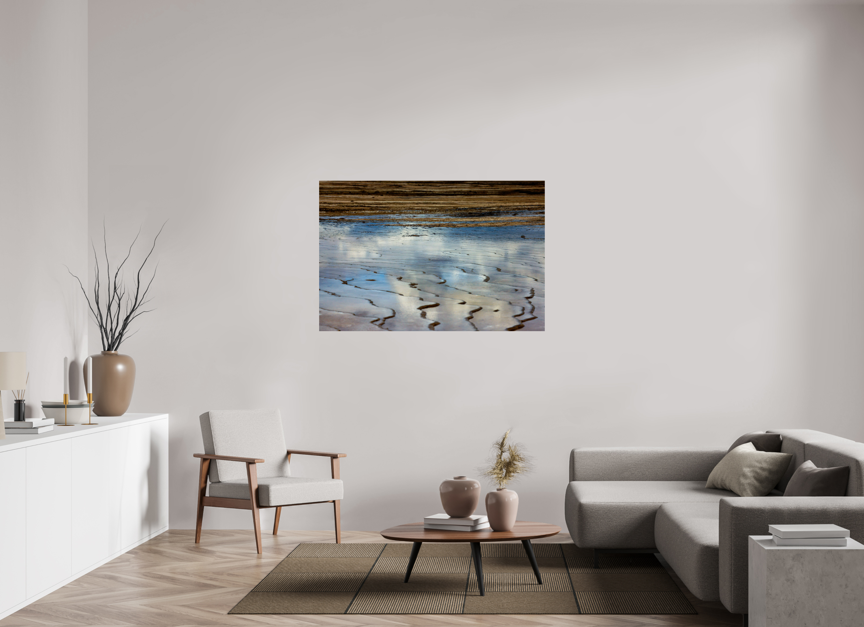 54 x 36″, METAL Yellowstone