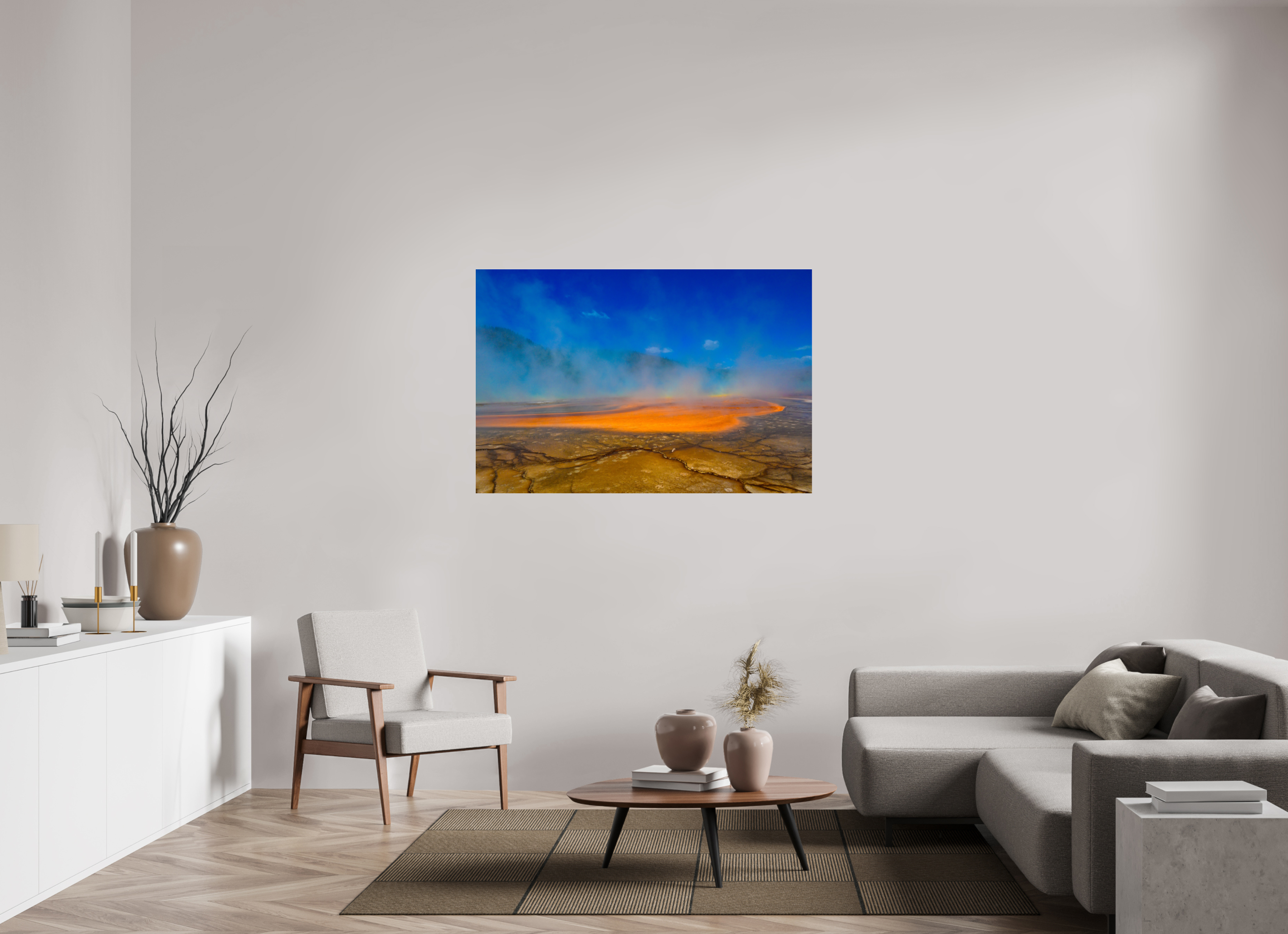 54 x 36″, ACRYLIC Yellowstone
