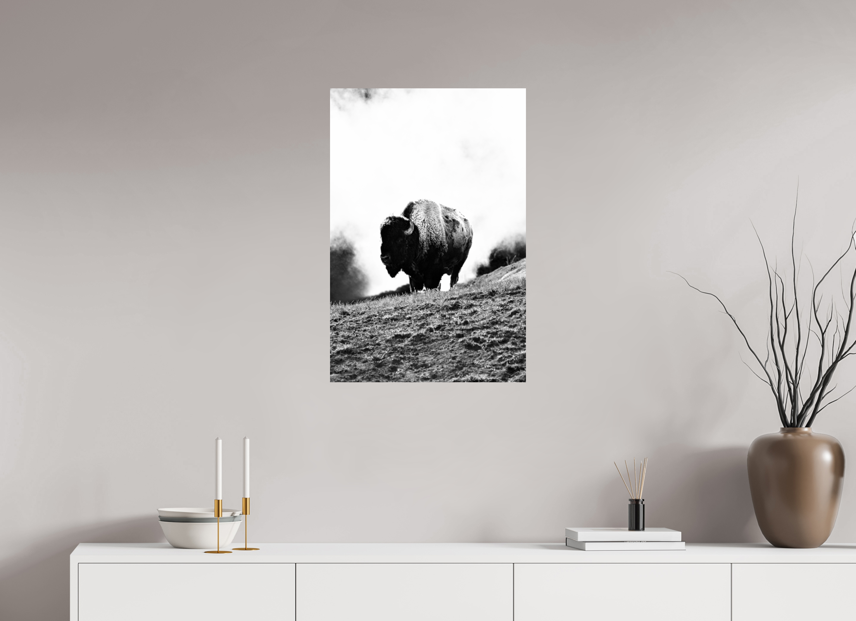 20 x 30″, PHOTO PAPER Bison Monochrome