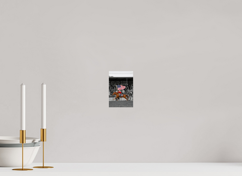 4 x 6″, PHOTO PAPER America 250 Flag Rider 12