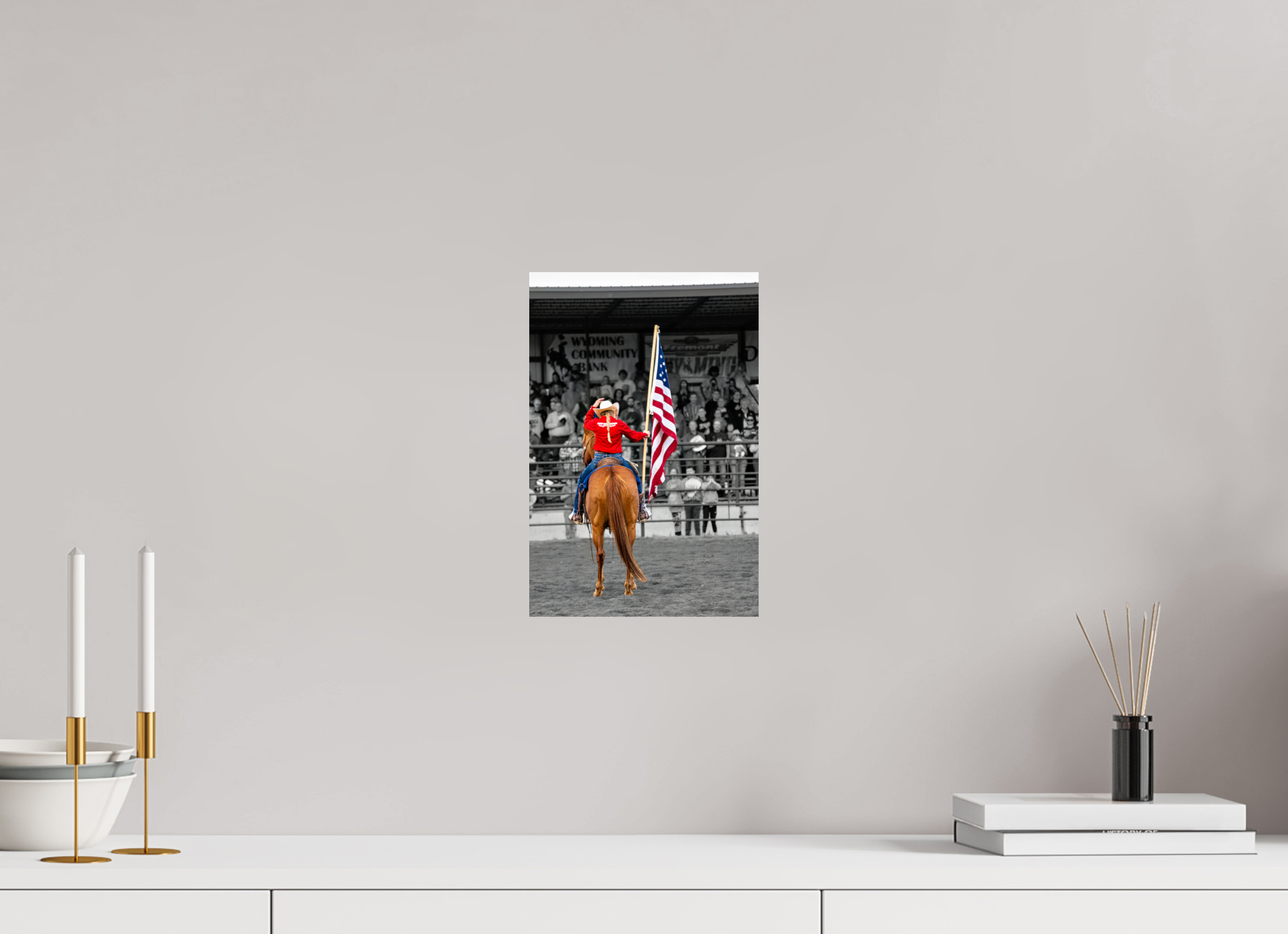8 x 12″, PHOTO PAPER America 250 Hidden Cross