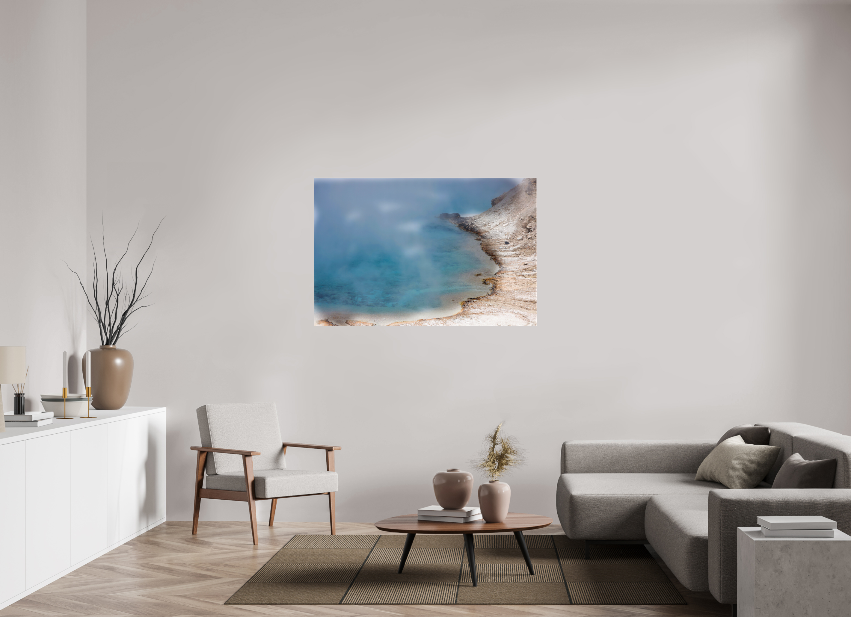 54 x 36″, ACRYLIC Yellowstone
