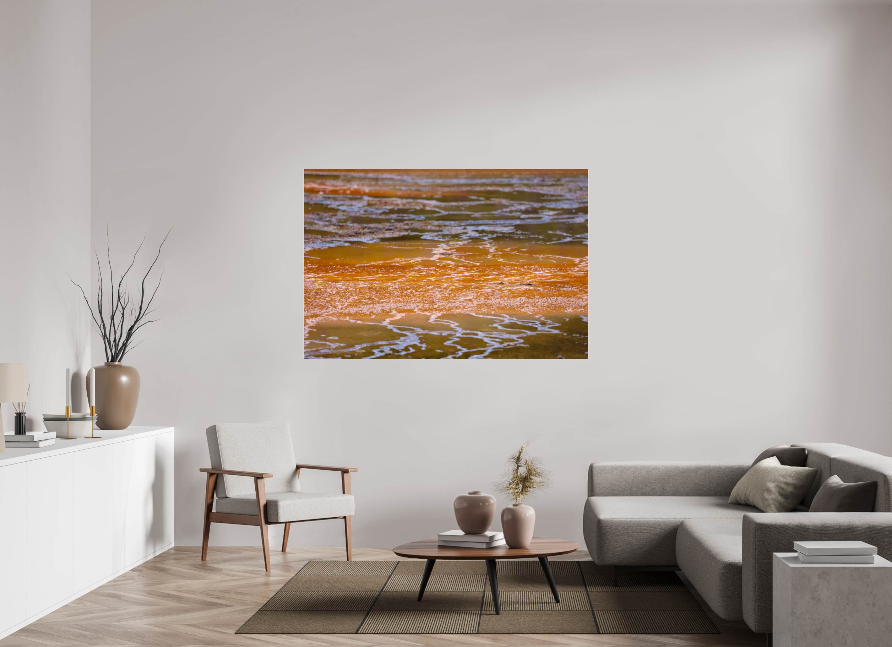 66 x 44″, ACRYLIC Yellowstone