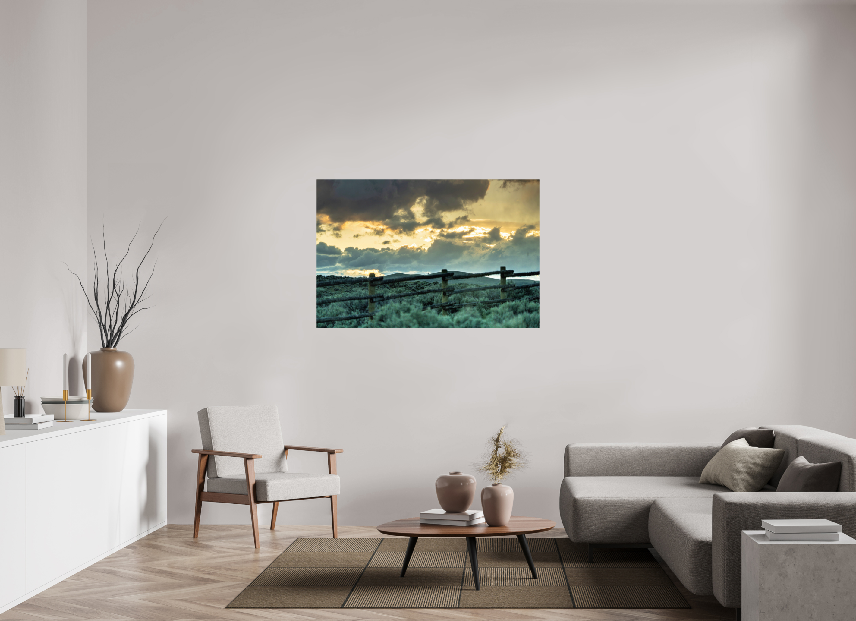 54 x 36″, PHOTO PAPER Wyoming