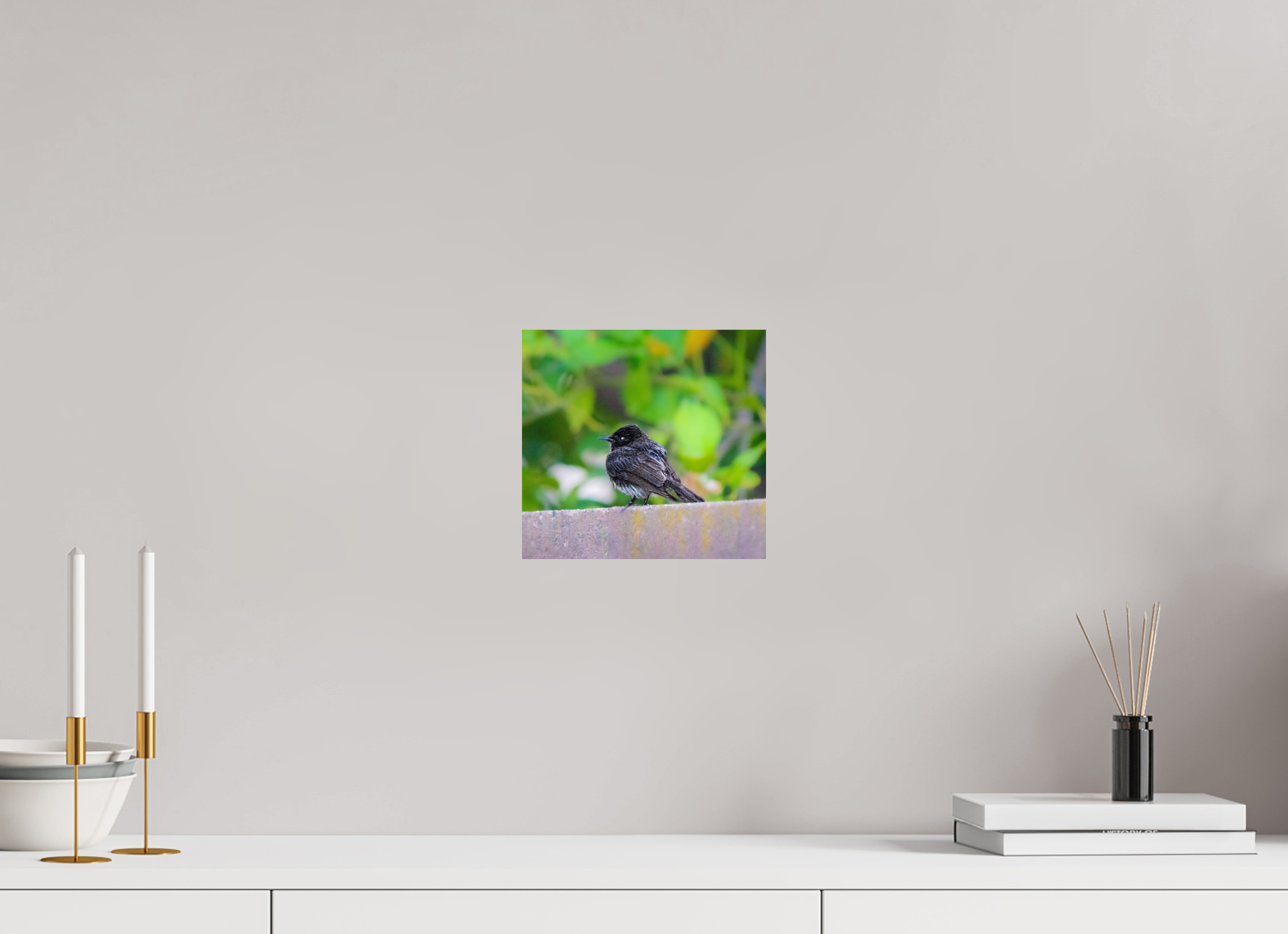 8.5 x 8″, PHOTO PAPER Bird