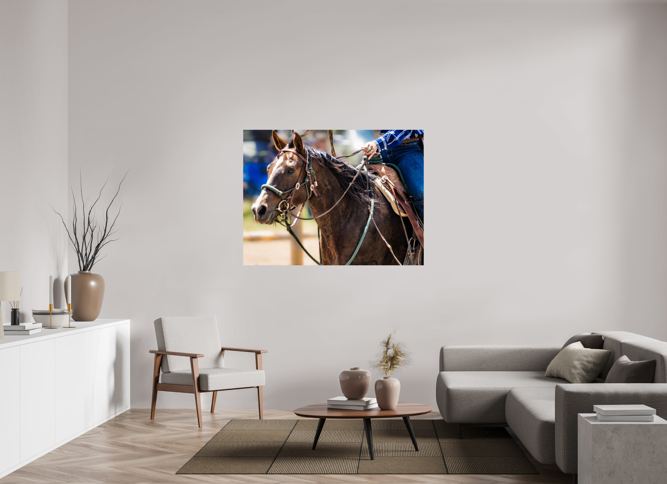56 x 42″, METAL Pack Horse Portrait 13 Web Exclusive