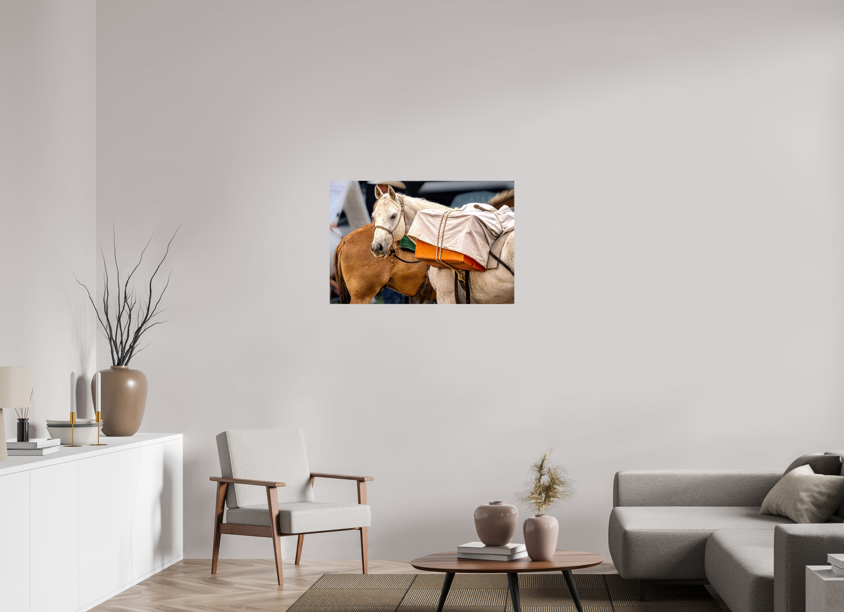 36 x 24″, PHOTO PAPER Pack Horse Portrait 19 Web Exclusive