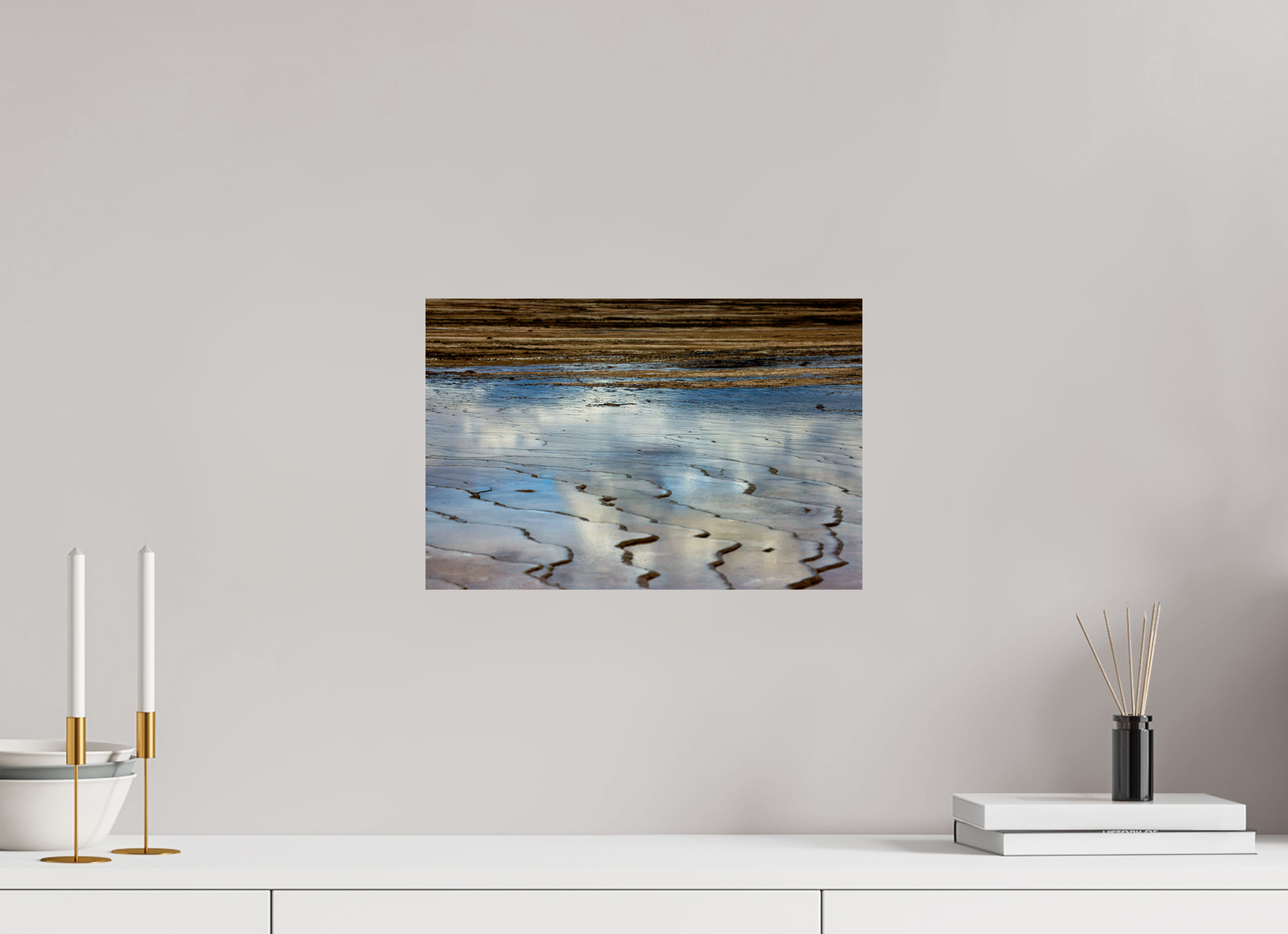 15 x 10″, METAL Yellowstone