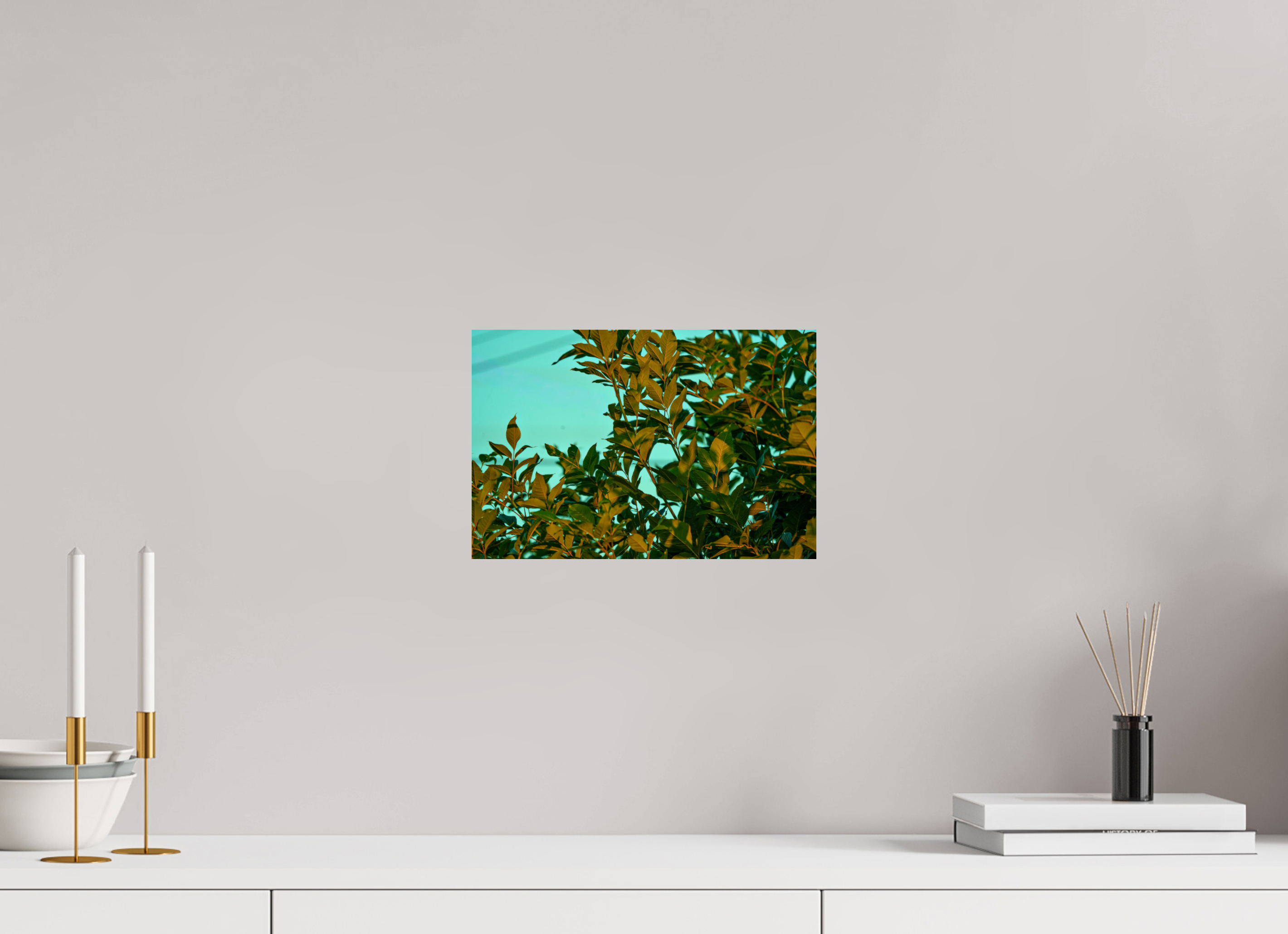12 x 8″, PHOTO PAPER Leaves