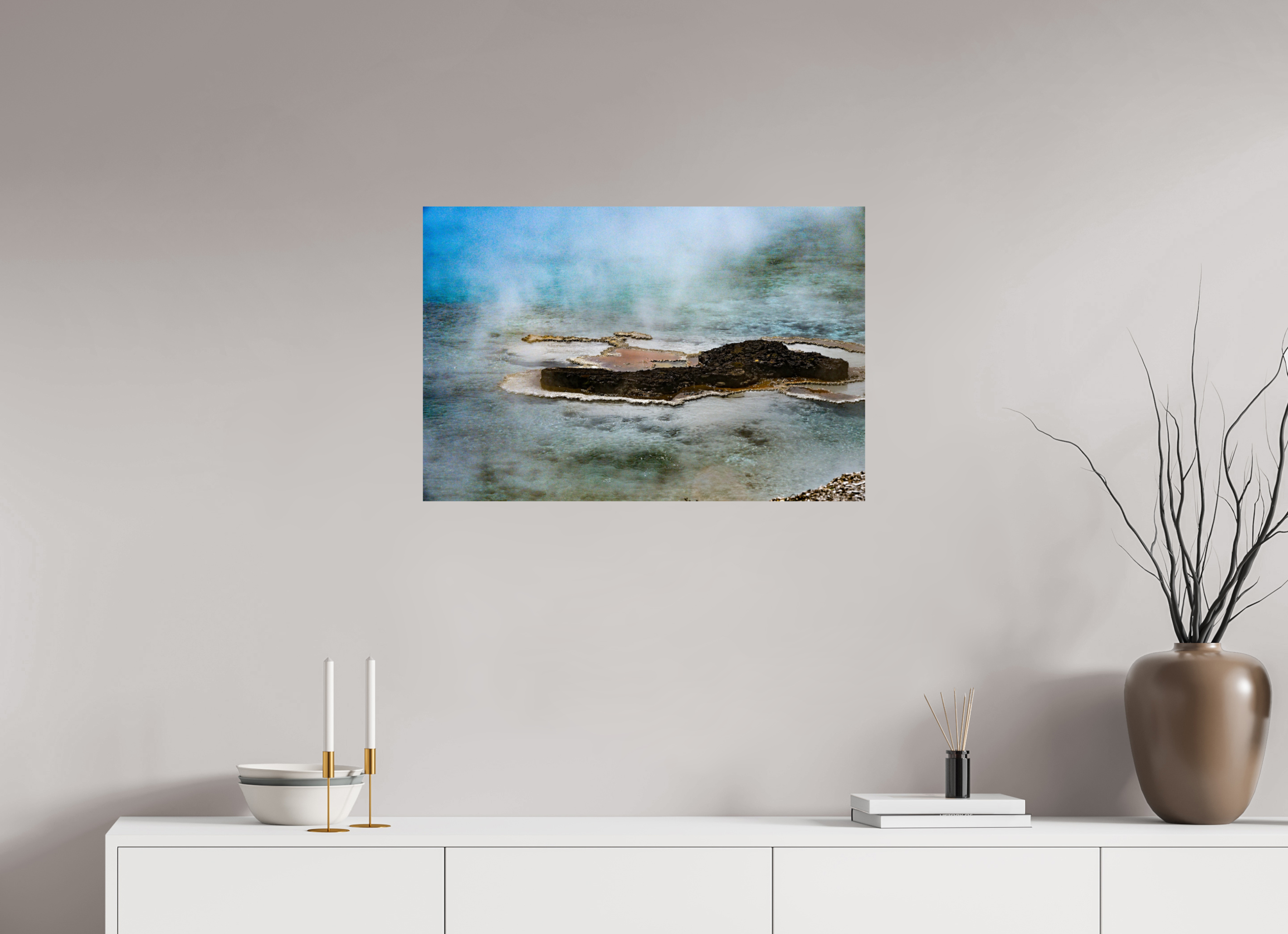 30 x 20″, PHOTO PAPER Yellowstone
