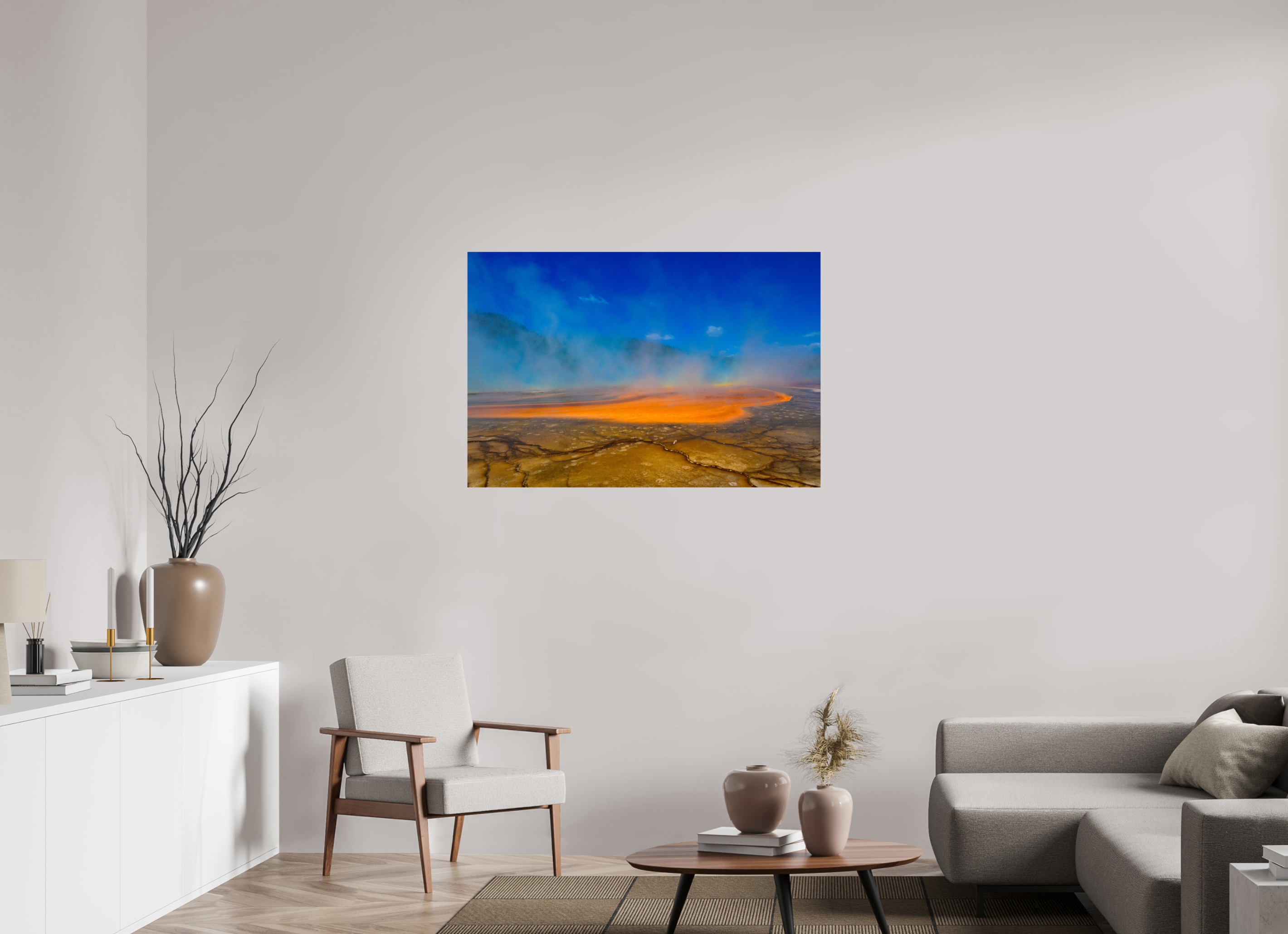 45 x 30″, ACRYLIC Yellowstone