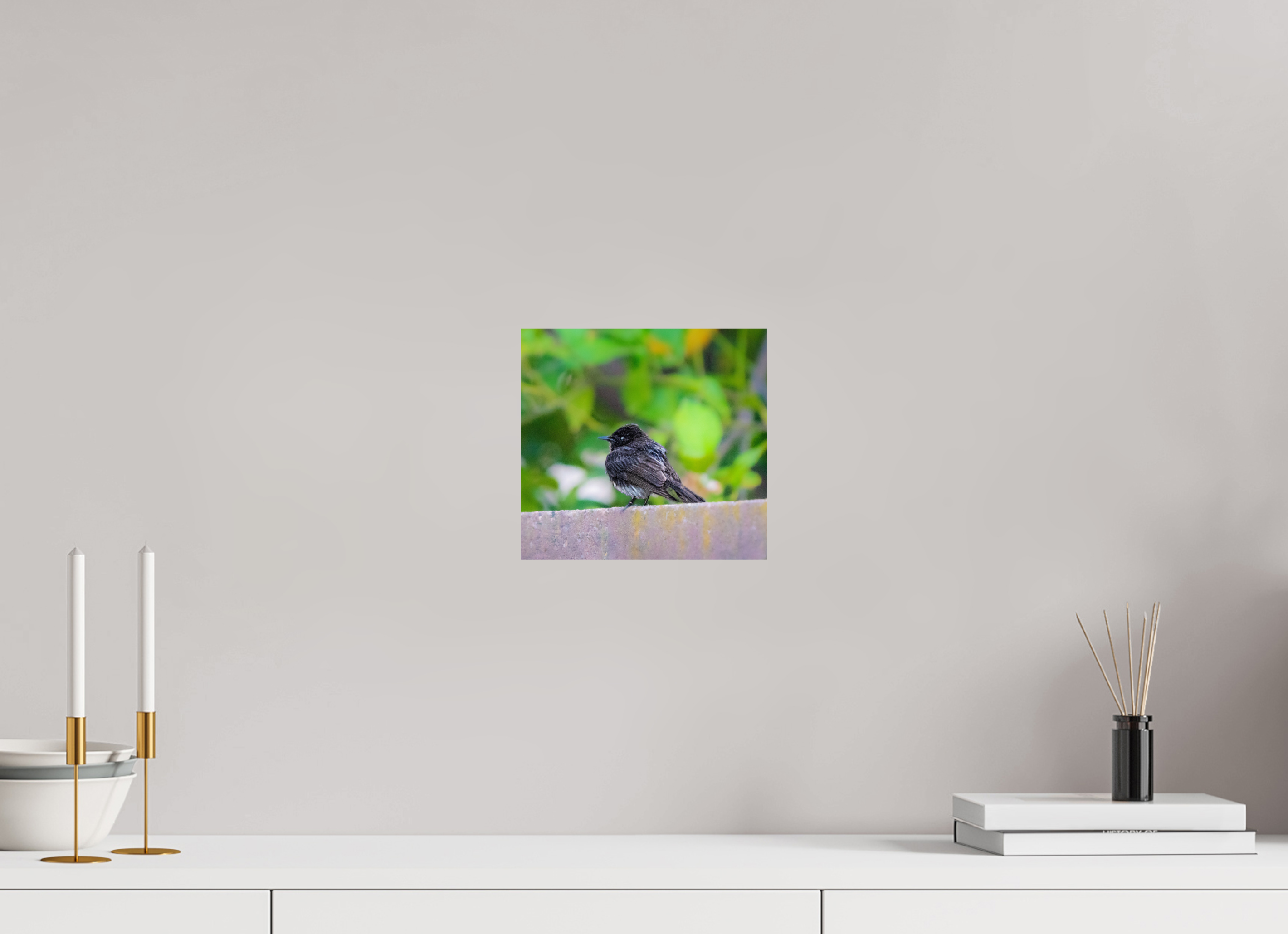 8.5 x 8″, METAL Bird