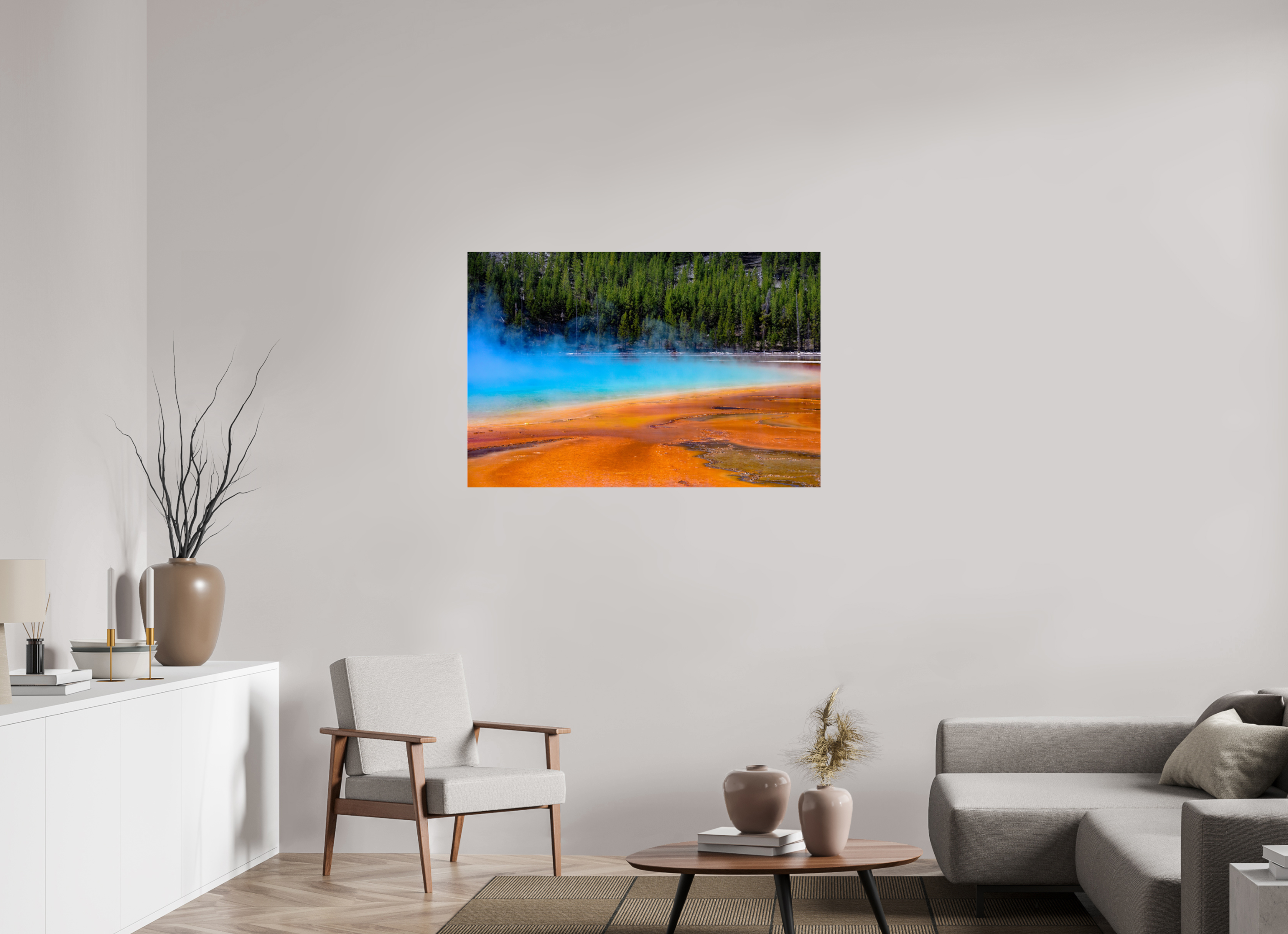45 x 30″, ACRYLIC Yellowstone
