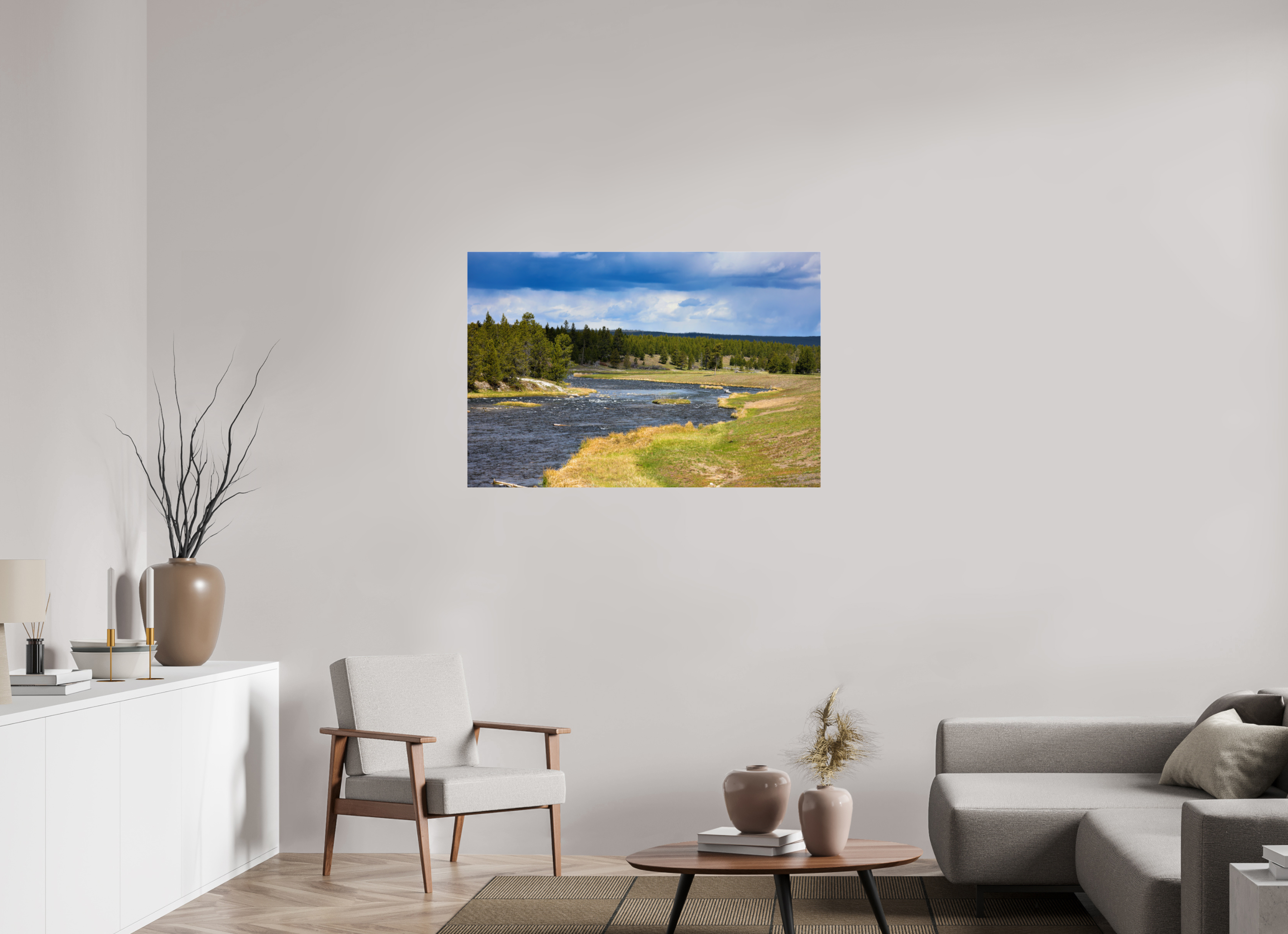 45 x 30″, ACRYLIC Yellowstone