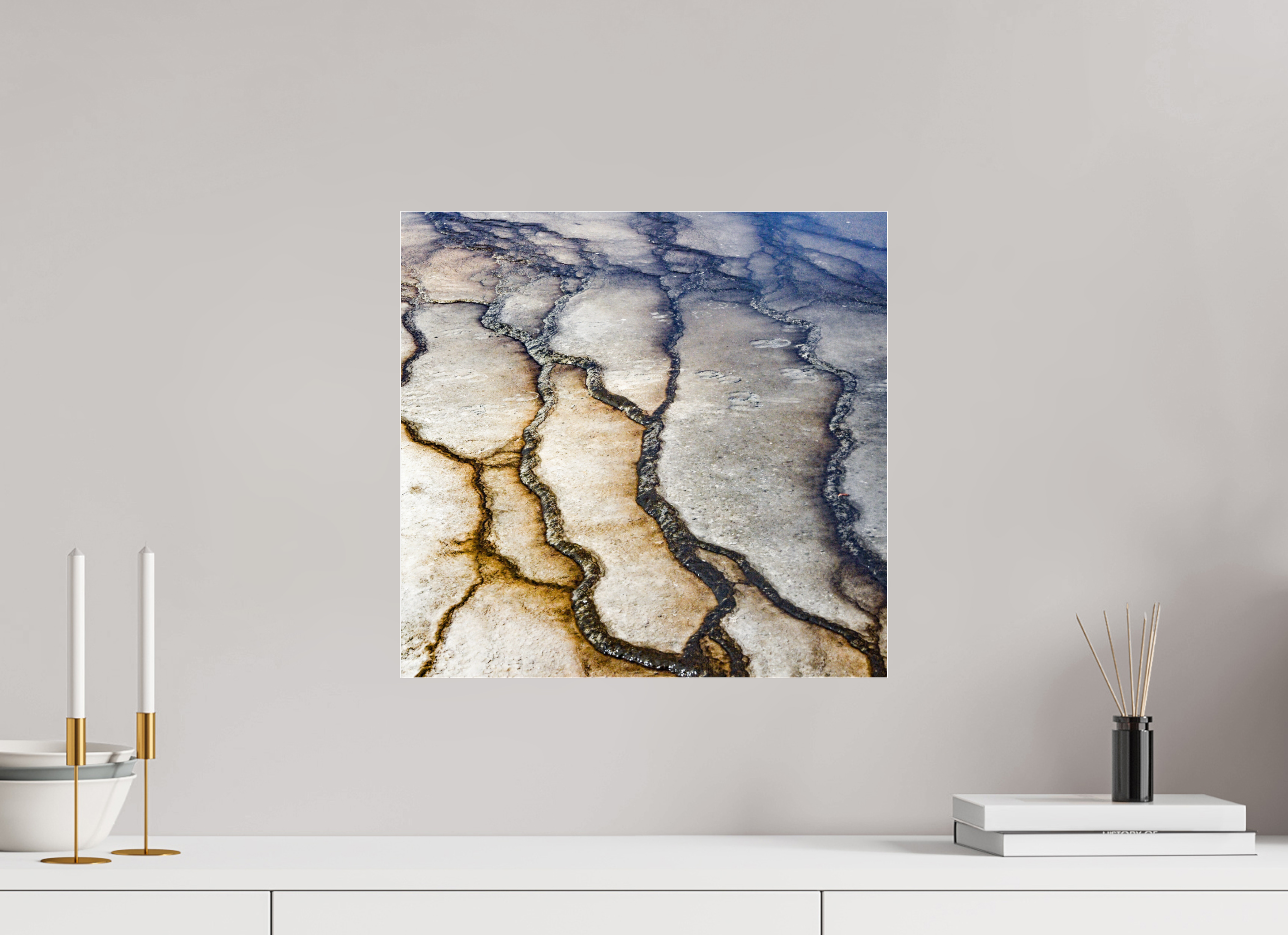 16.7 x 16″, ACRYLIC Yellowstone