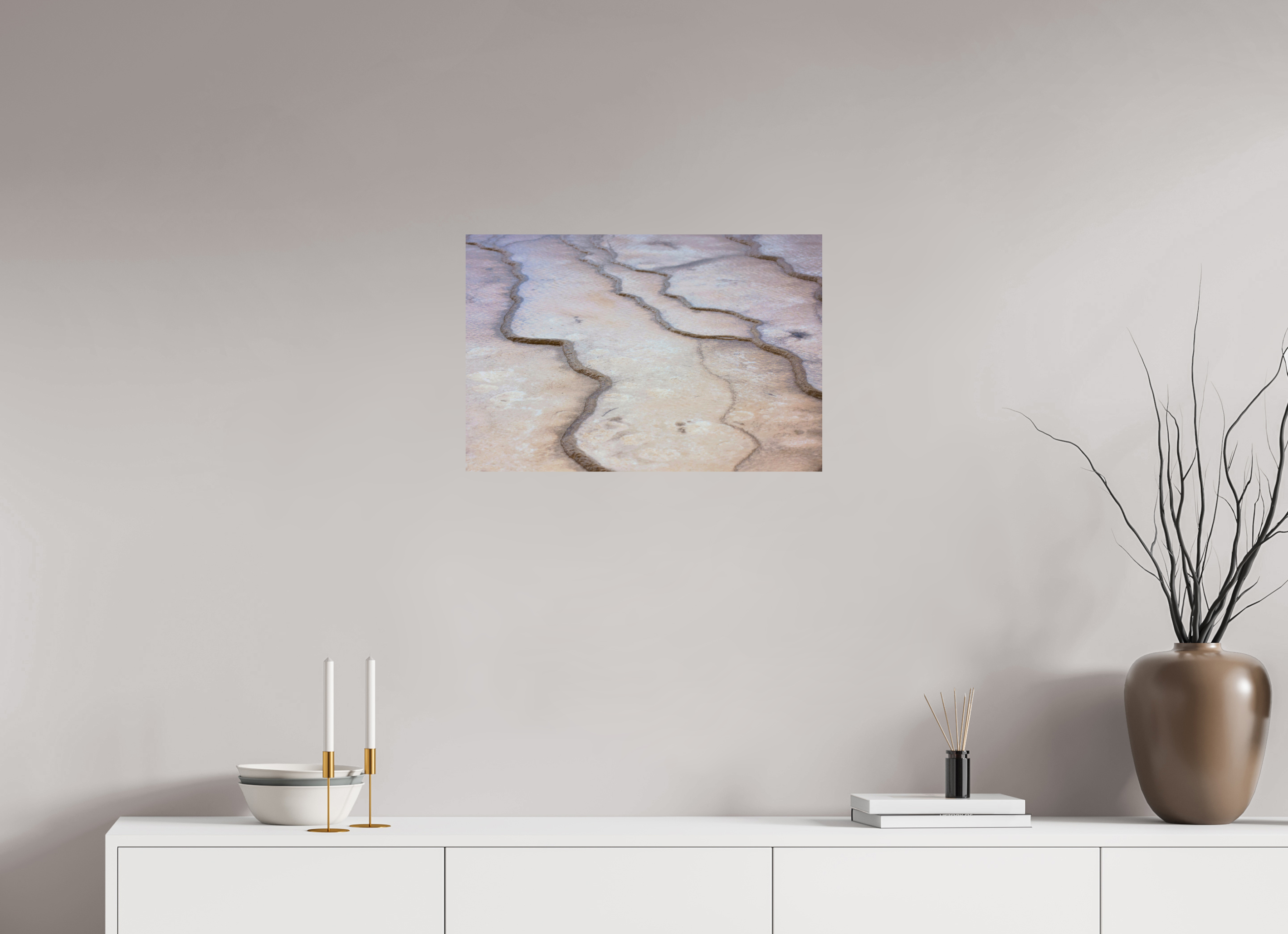 24 x 16″, METAL Yellowstone