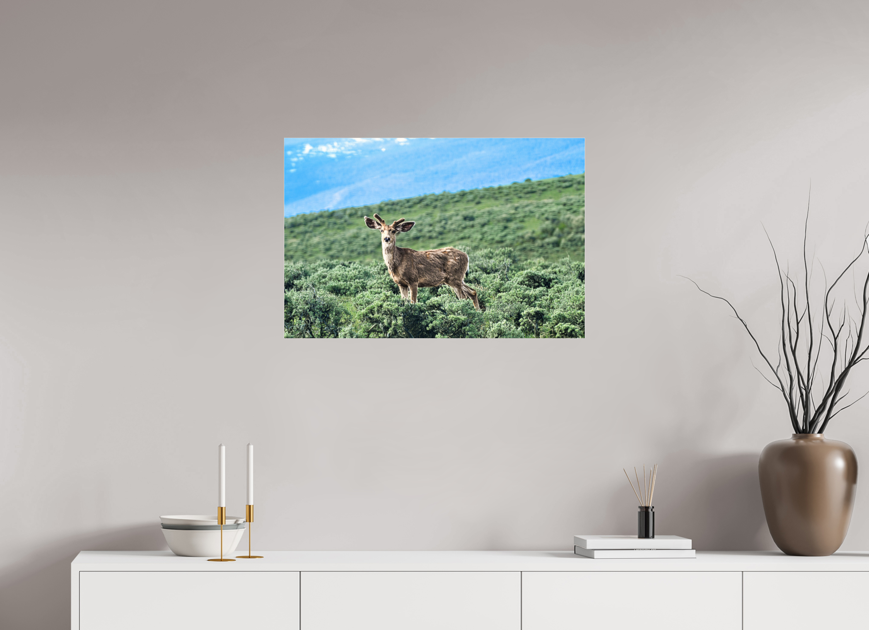 30 x 20″, ACRYLIC Deer