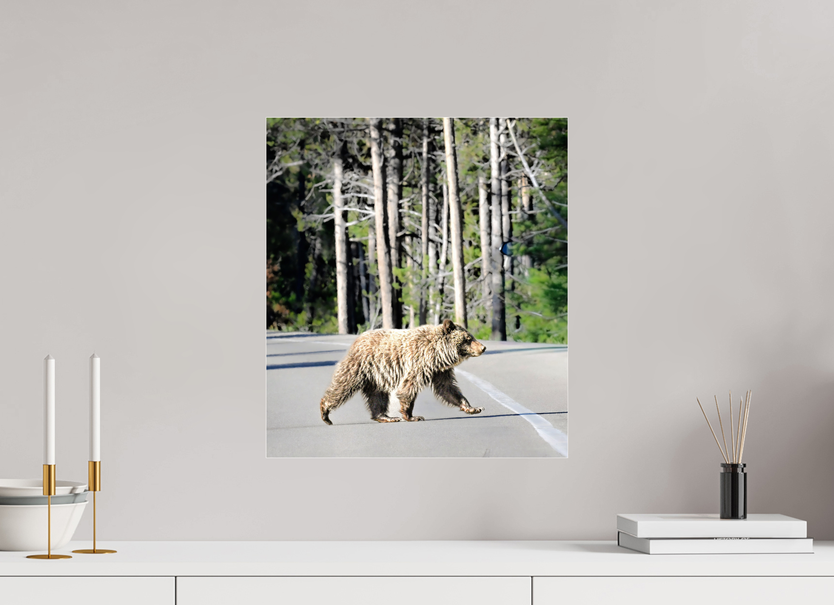 16 x 18″, ACRYLIC Bear