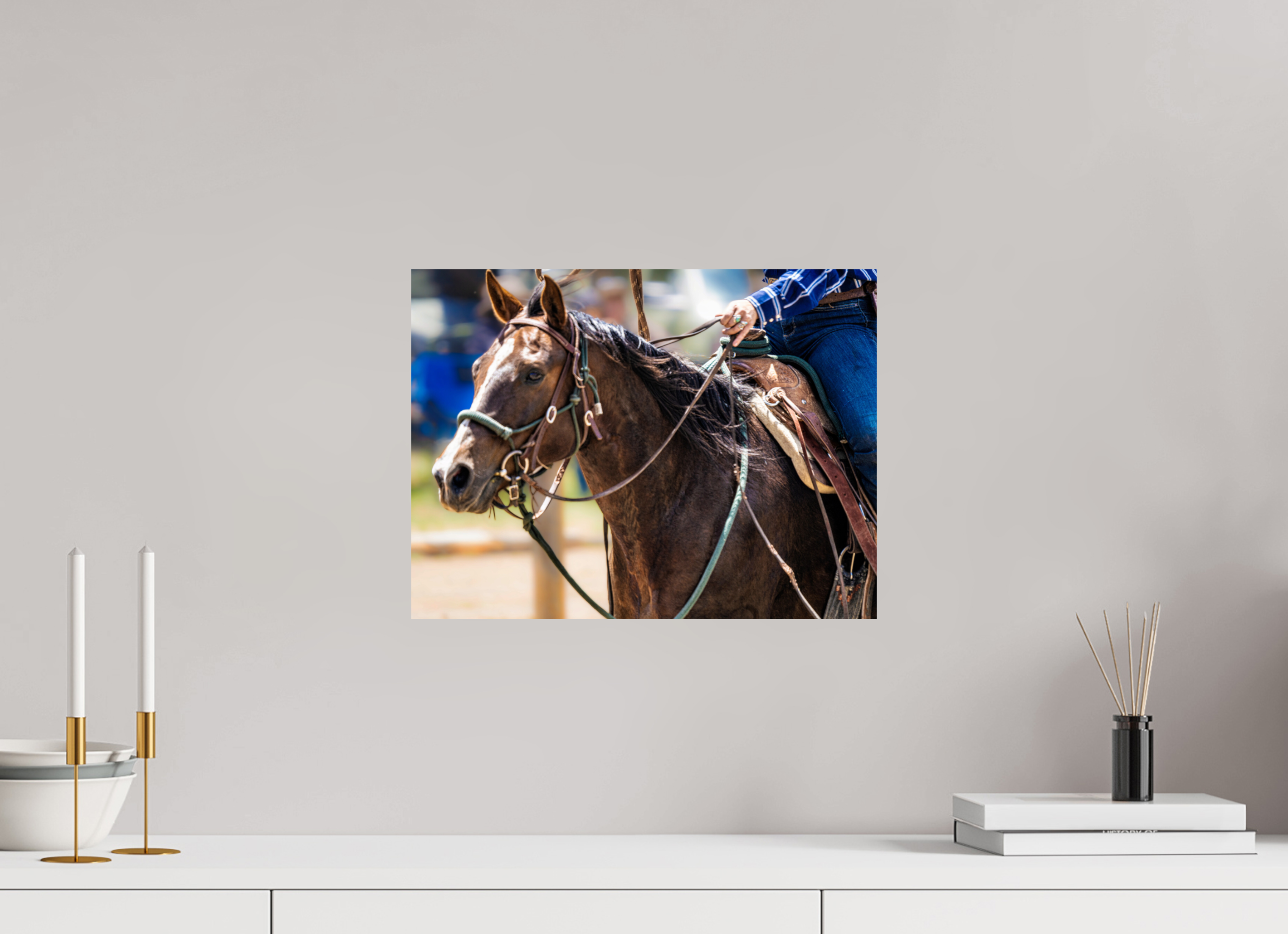 16 x 12″, METAL Pack Horse Portrait 13 Web Exclusive