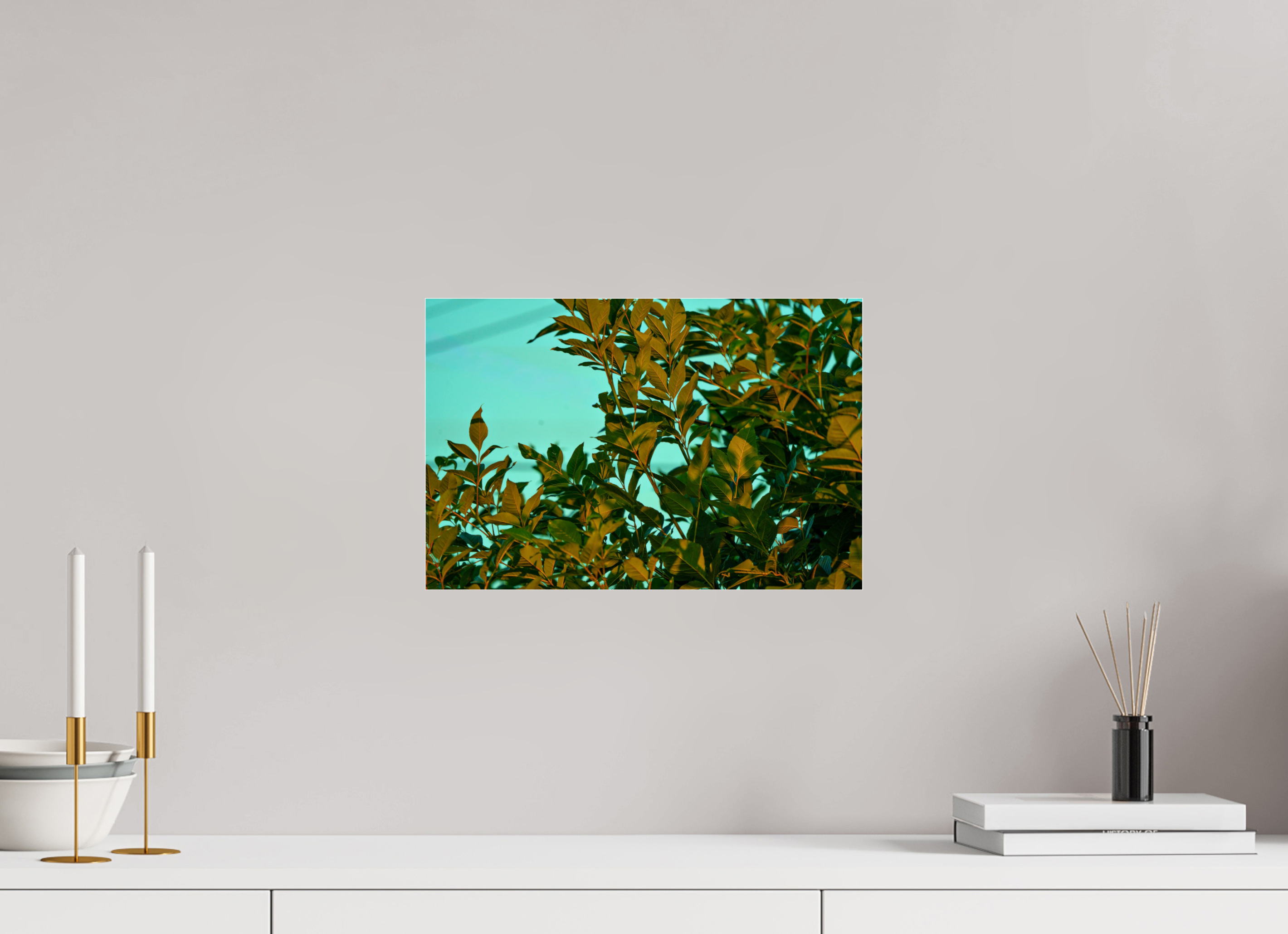 15 x 10″, ACRYLIC Leaves