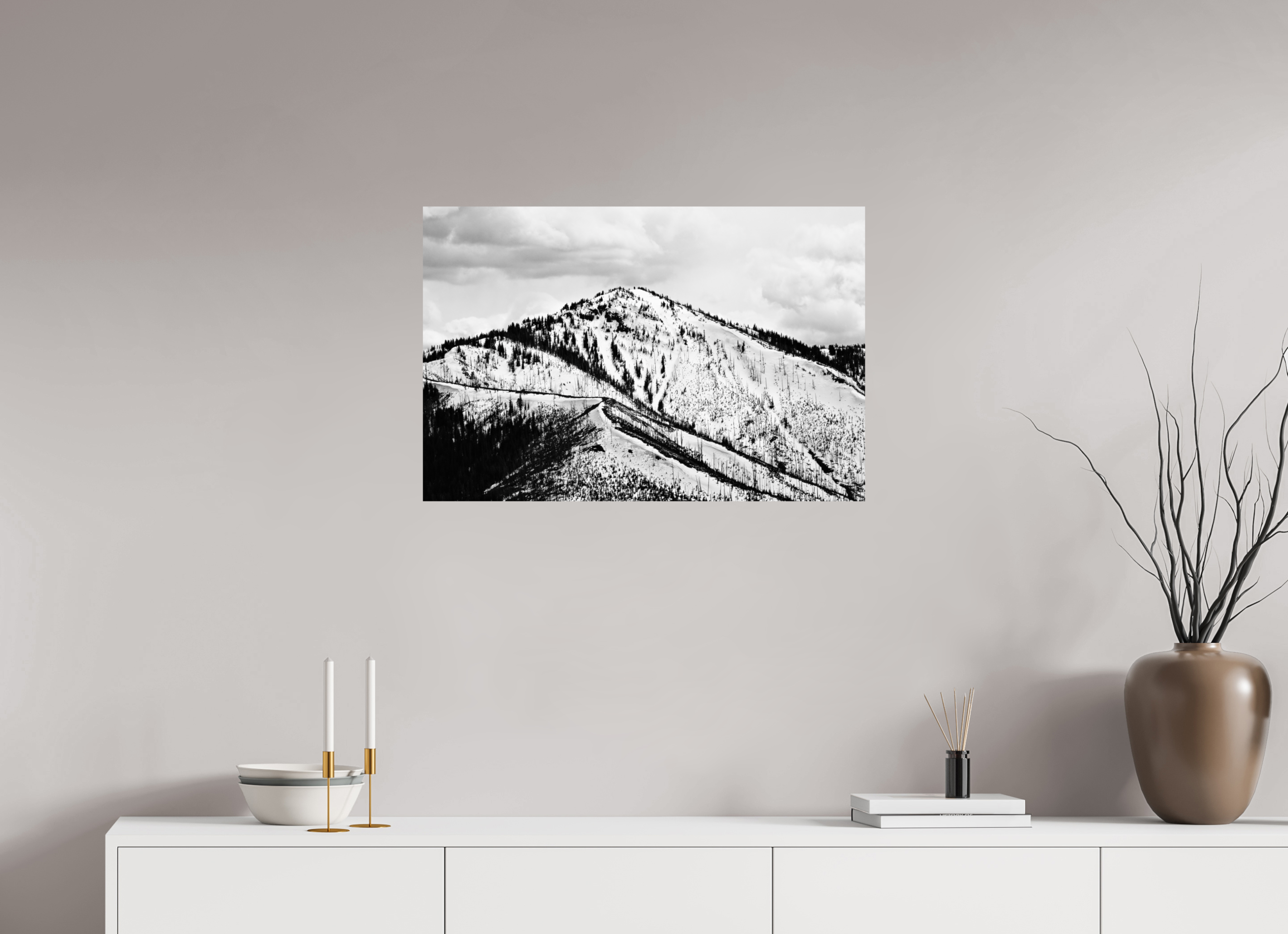 30 x 20″, PHOTO PAPER Yellowstone