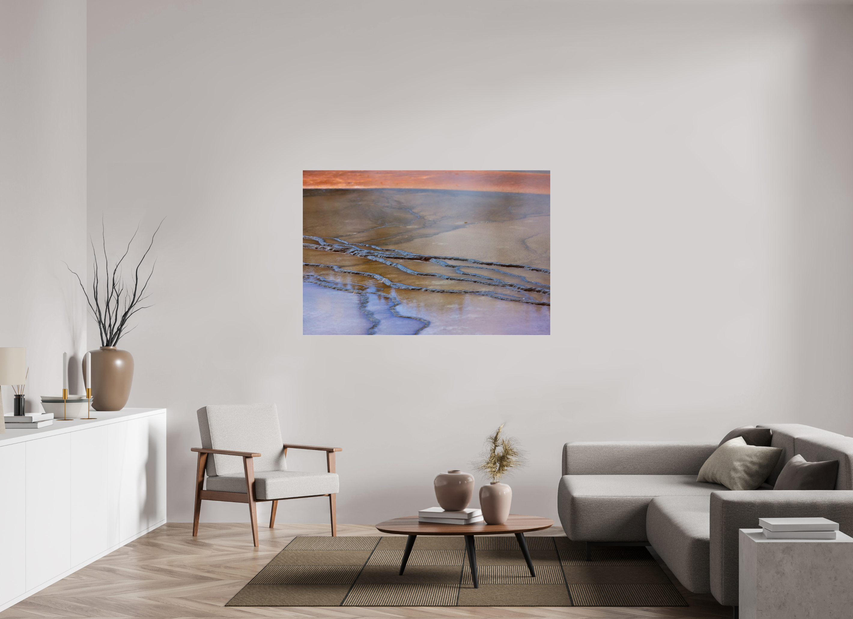 60 x 40″, ACRYLIC Yellowstone
