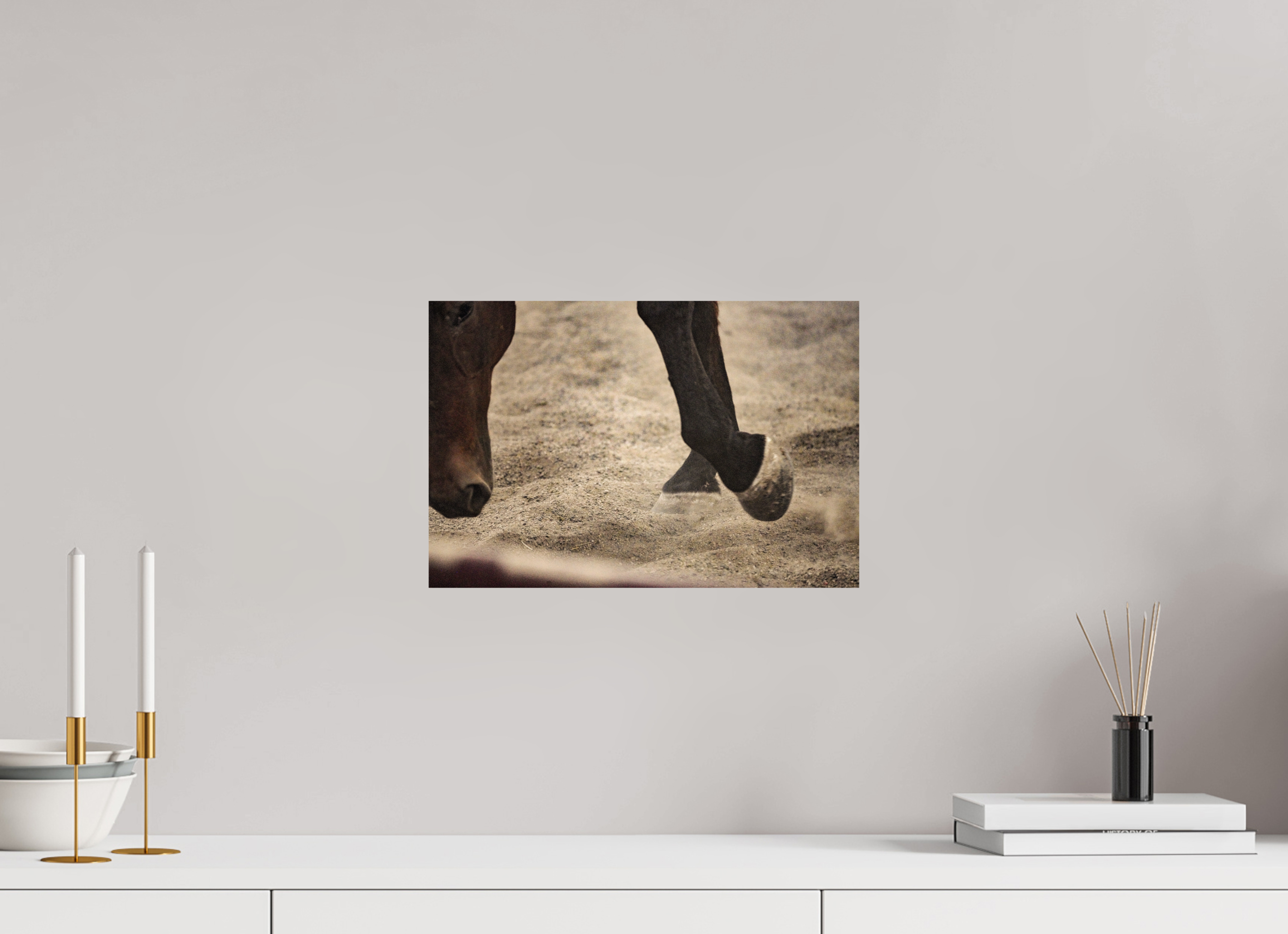 15 x 10″, PHOTO PAPER Pawing