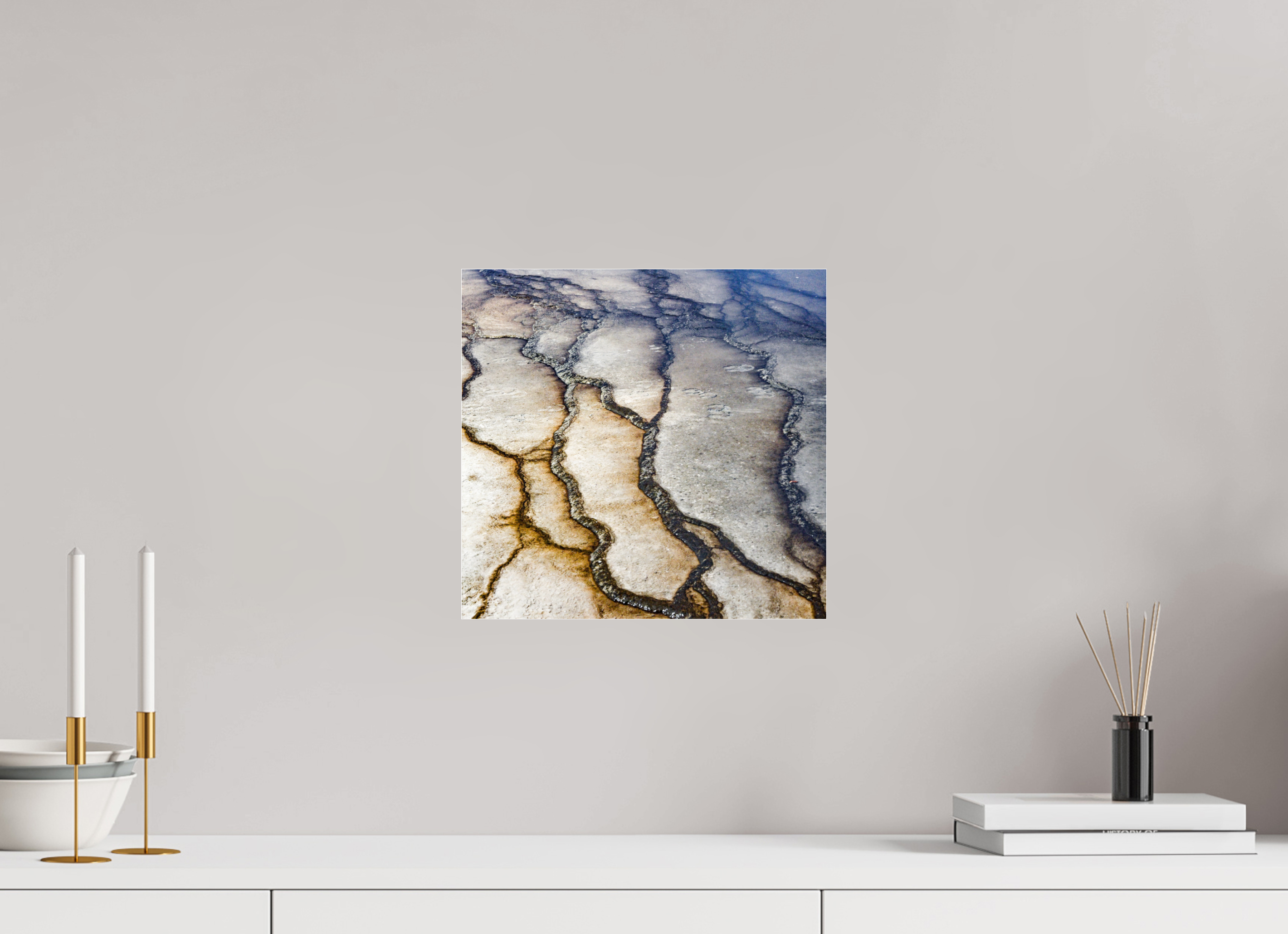 12.5 x 12″, ACRYLIC Yellowstone