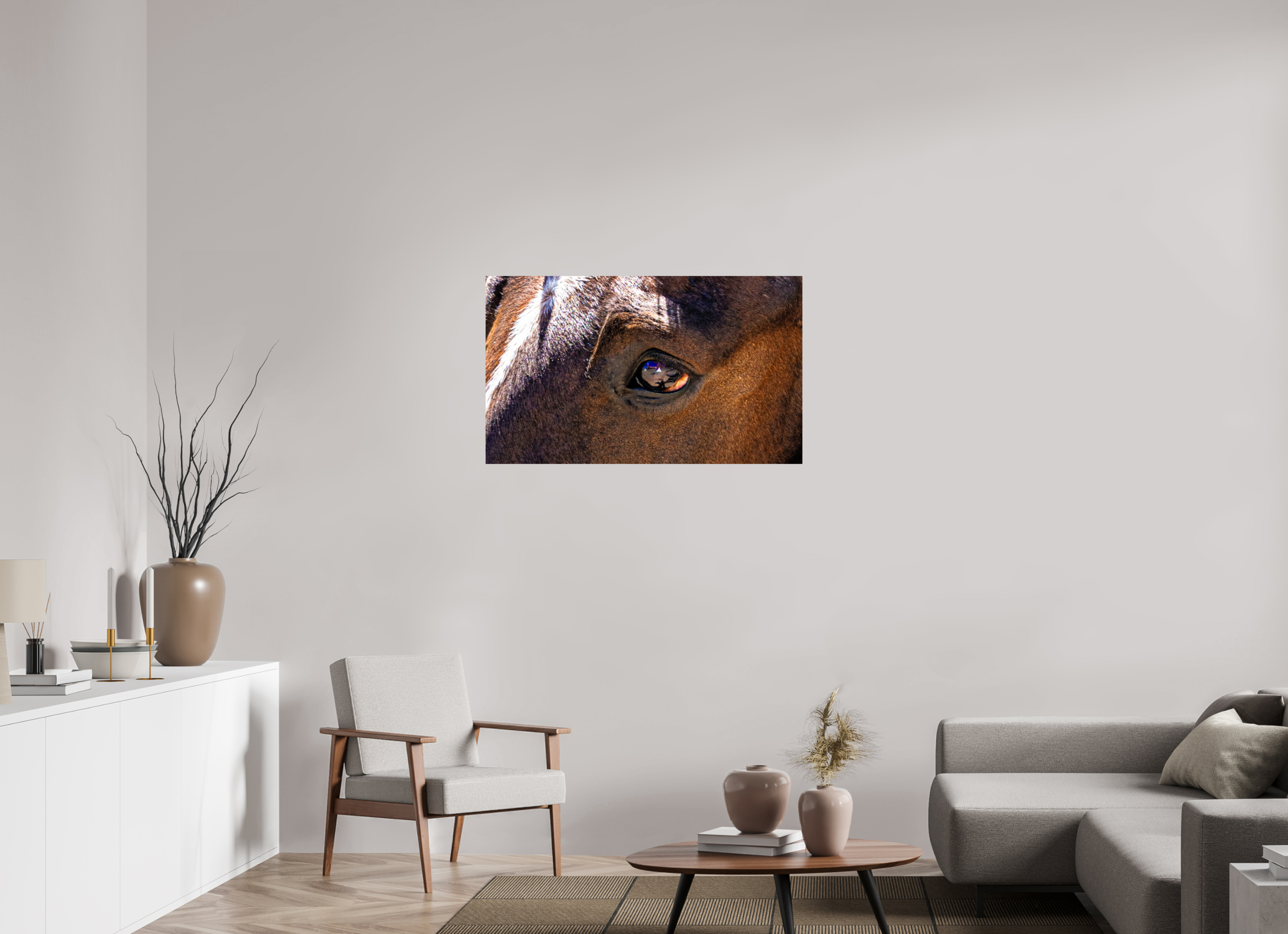 40.5 x 24″, PHOTO PAPER Pack Horse Eye