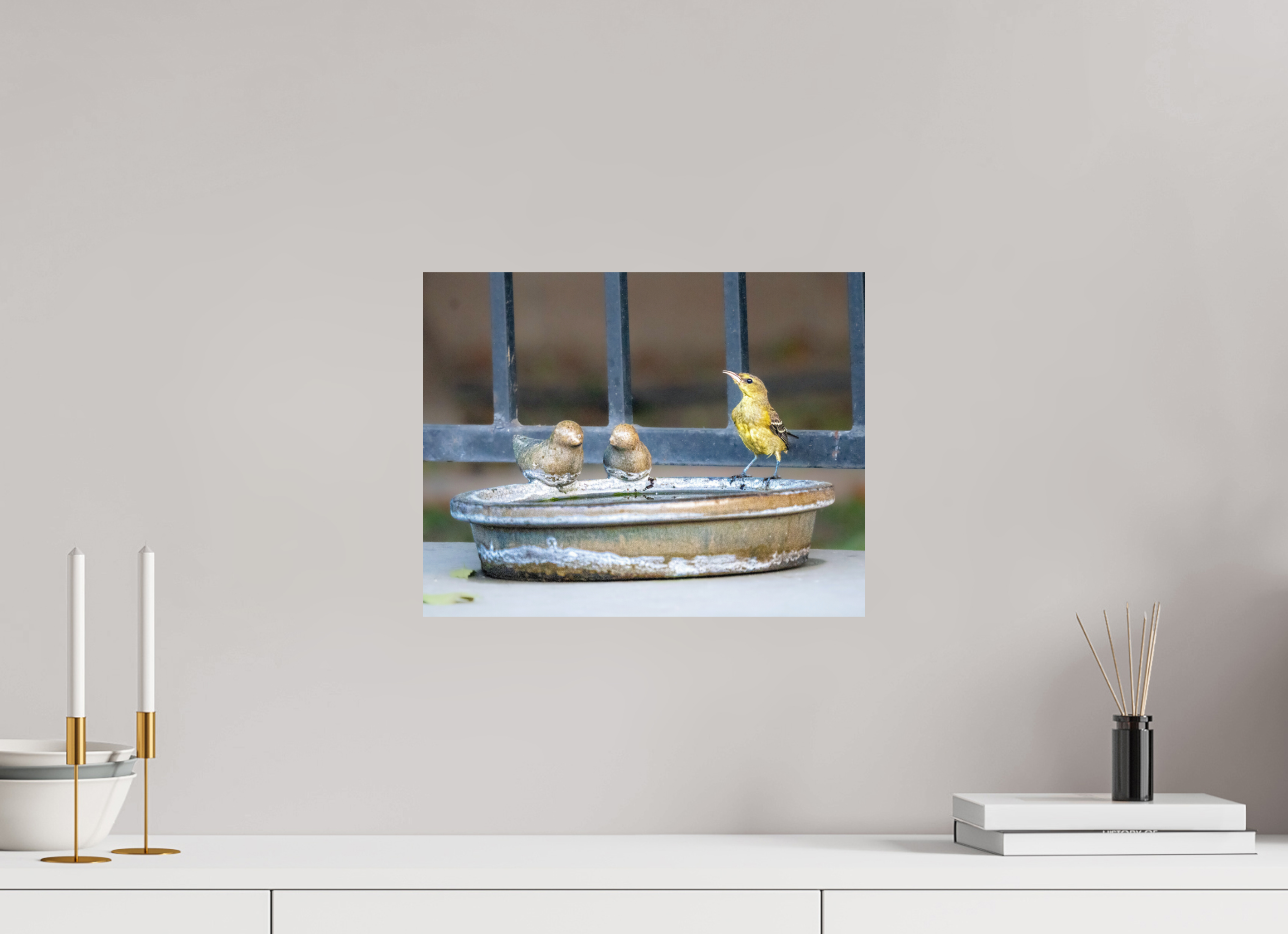 15.4 x 12″, PHOTO PAPER Bird