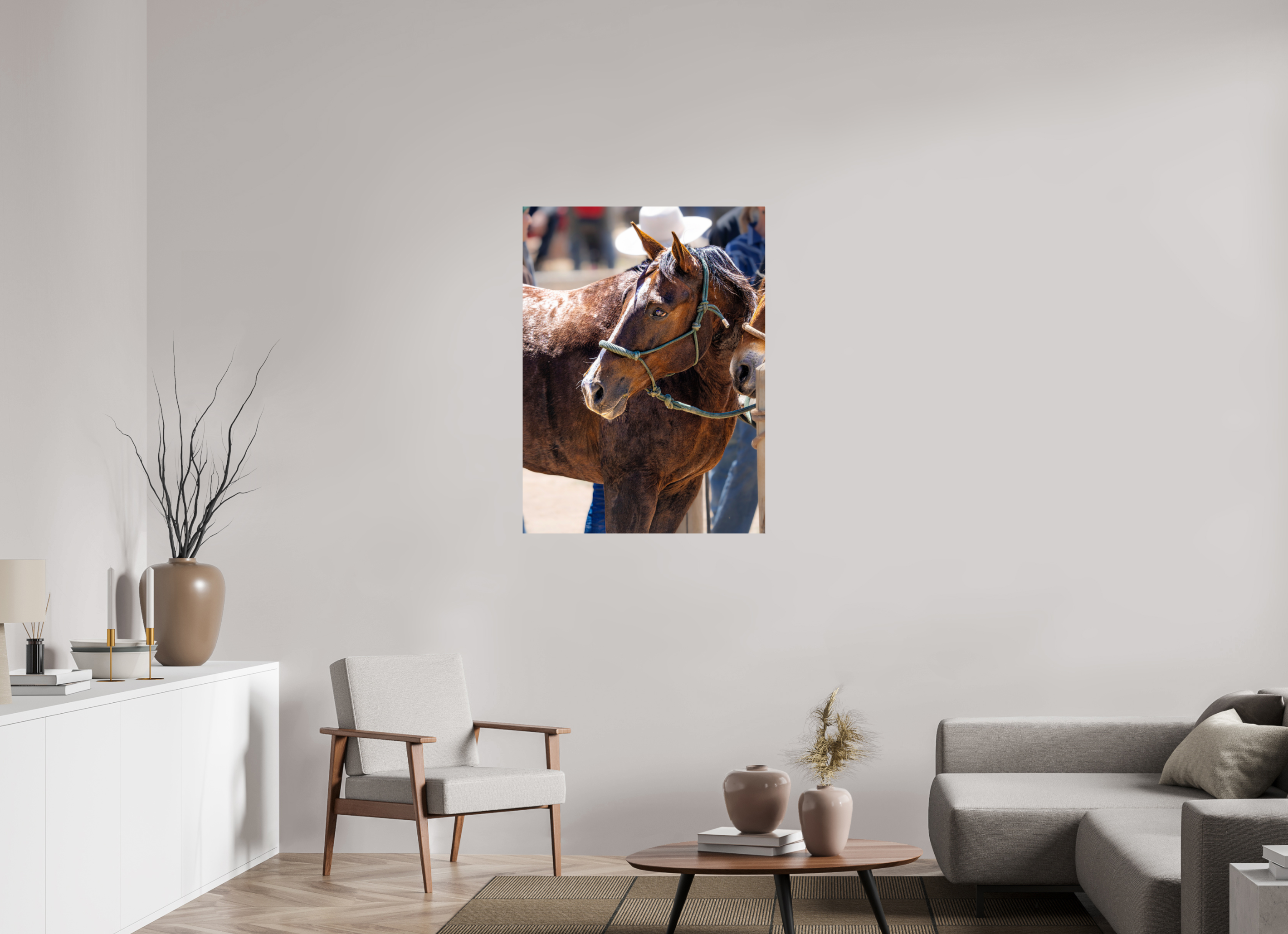 31 x 41.8″, PHOTO PAPER Pack Horse Portrait 4