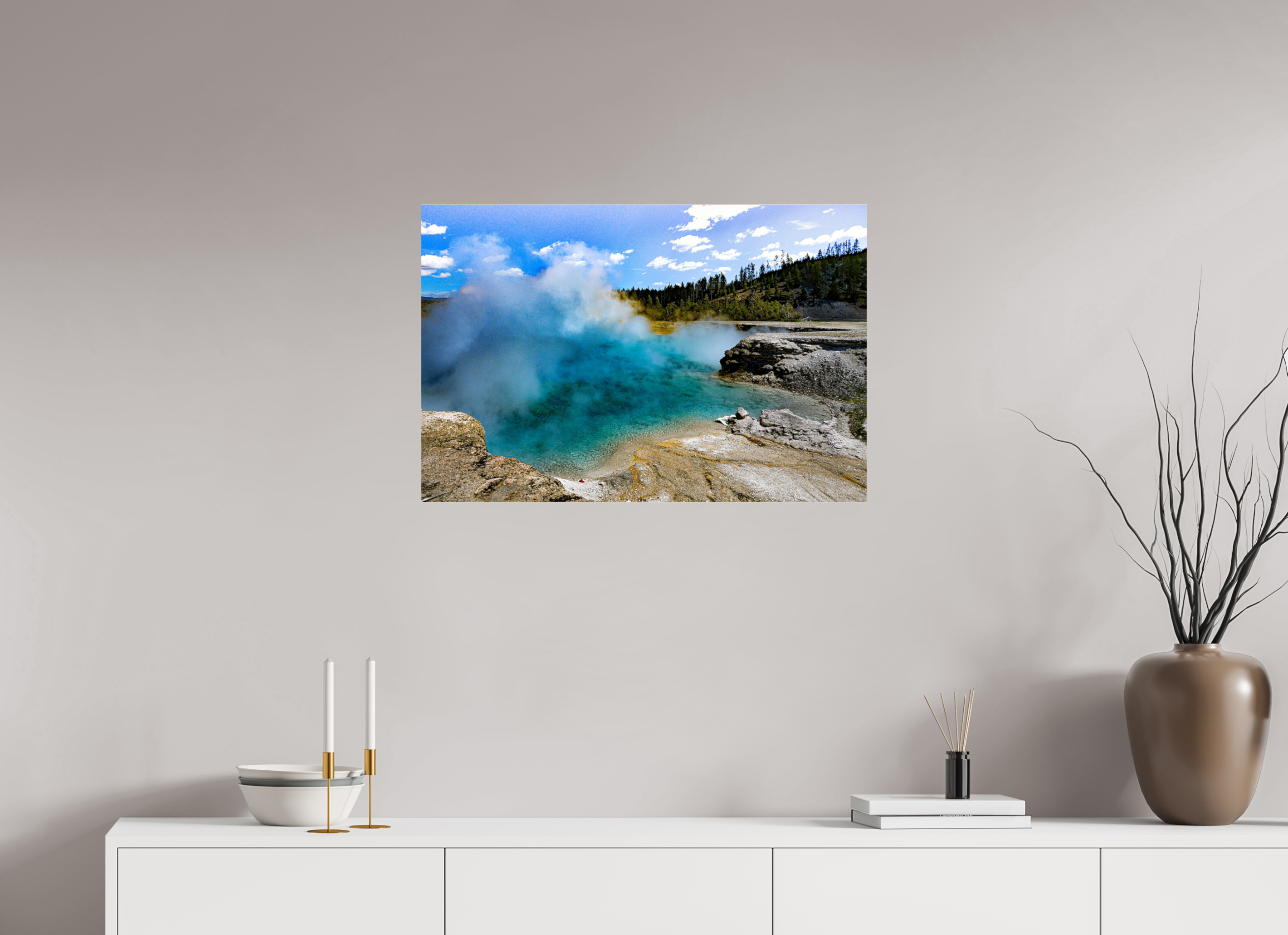 30 x 20″, ACRYLIC Yellowstone