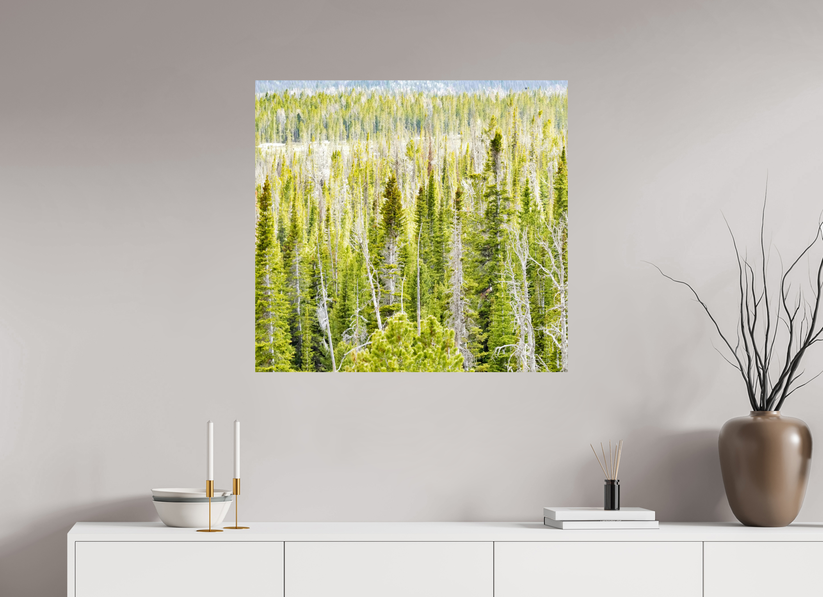 33.2 x 31″, PHOTO PAPER Wyoming