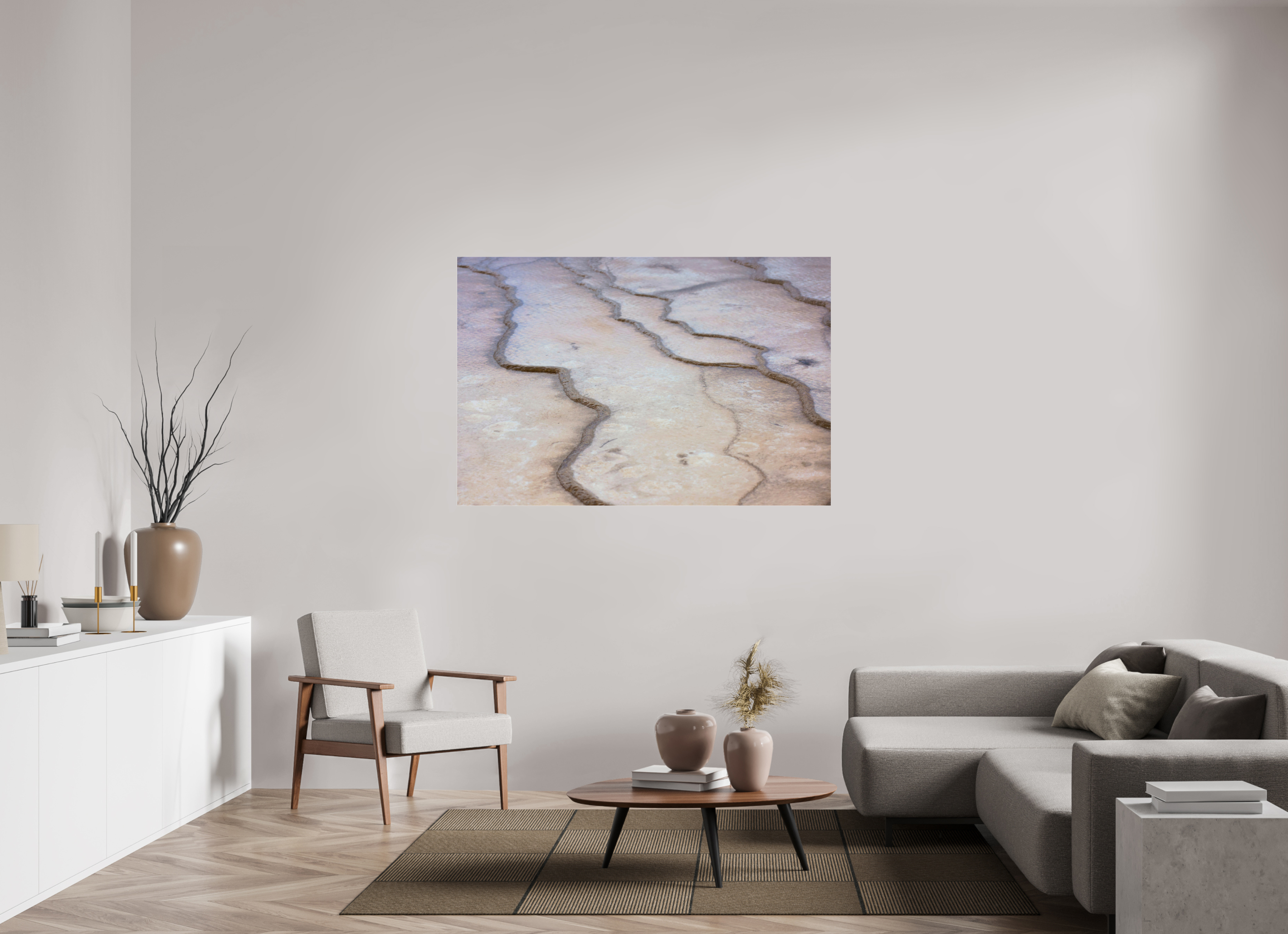 60 x 40″, ACRYLIC Yellowstone