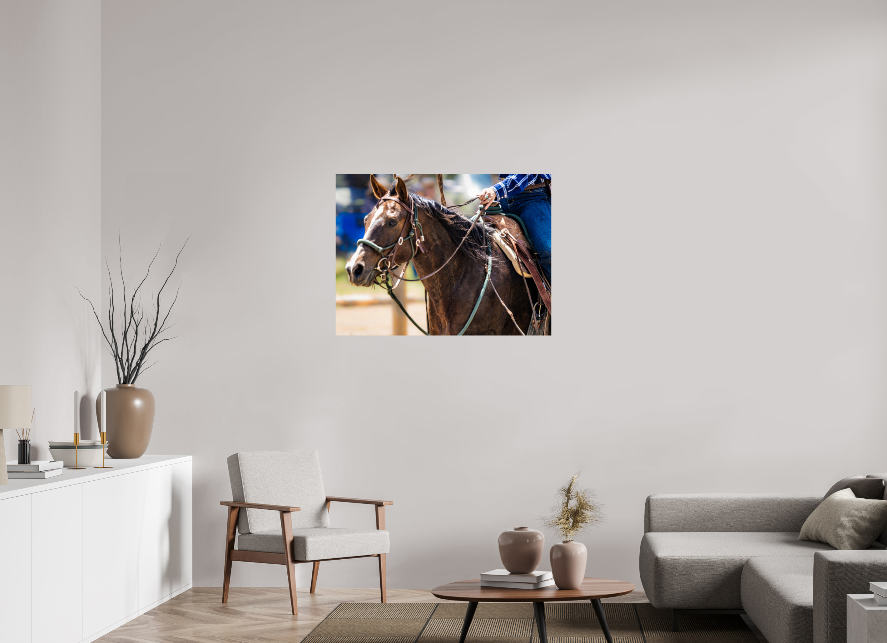 40 x 30″, PHOTO PAPER Pack Horse Portrait 13 Web Exclusive