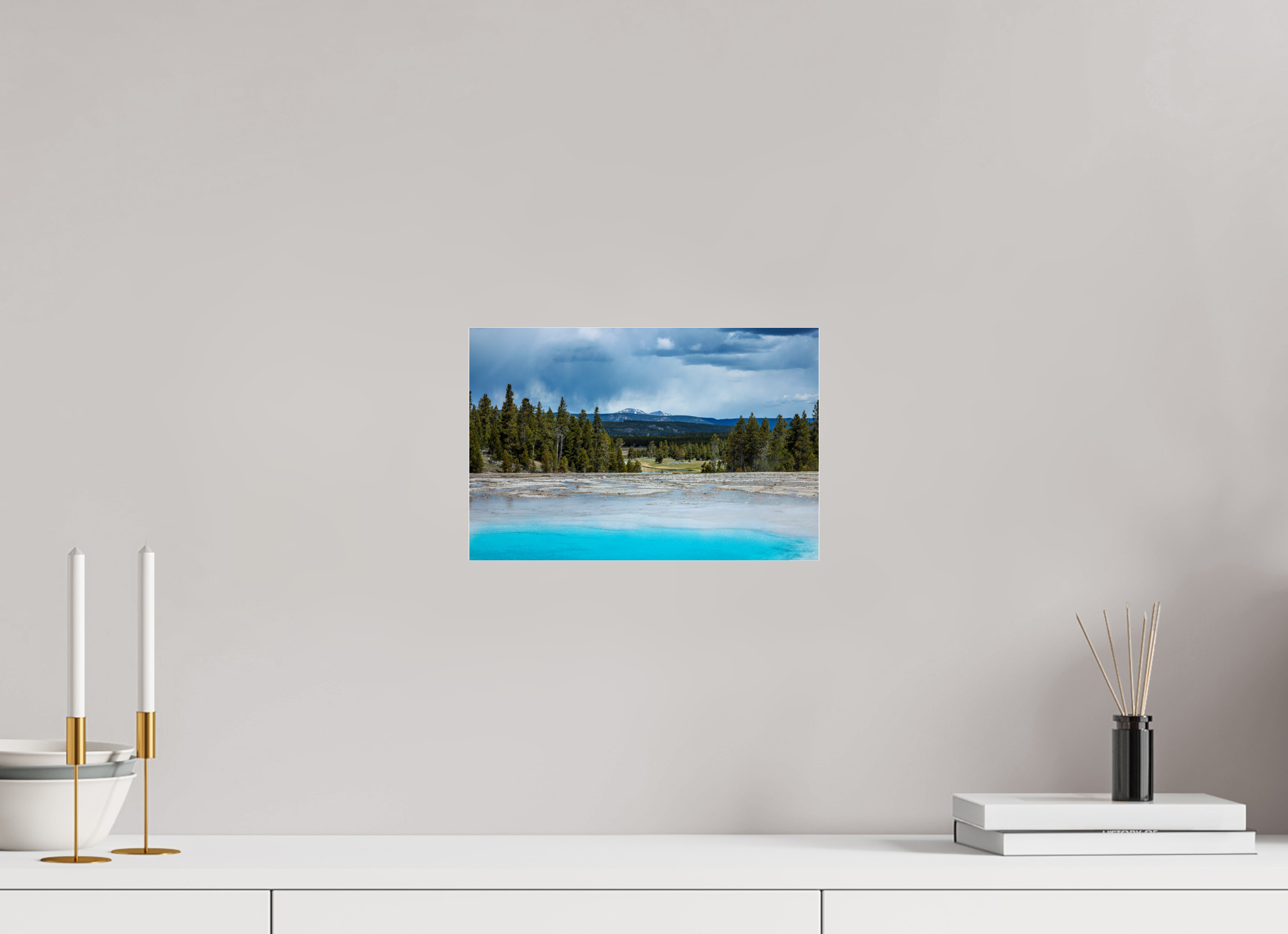 12 x 8″, ACRYLIC Yellowstone