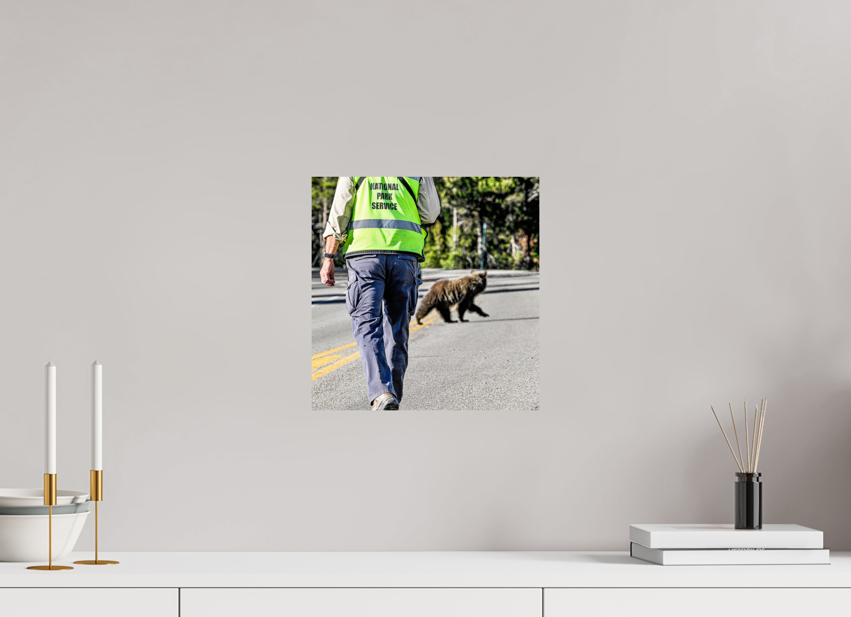 12 x 12.3″, PHOTO PAPER Bear