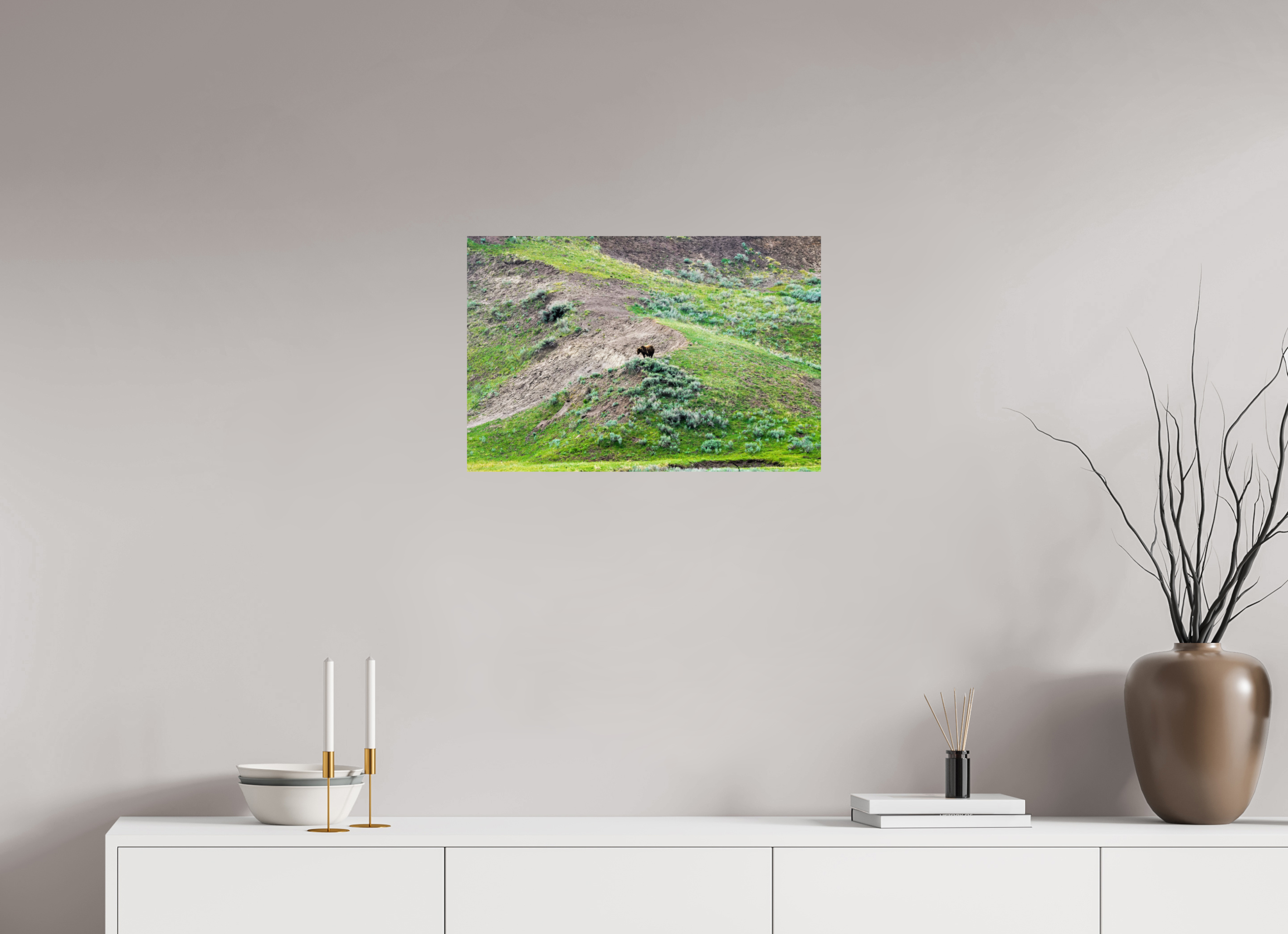 24 x 16″, PHOTO PAPER Bear