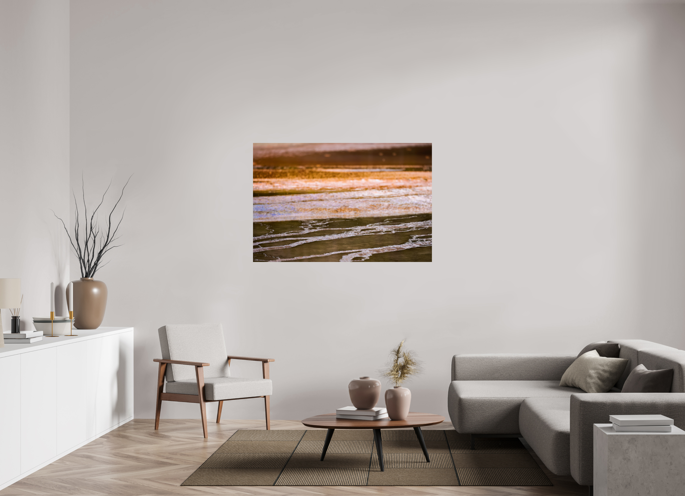 54 x 36″, METAL Yellowstone