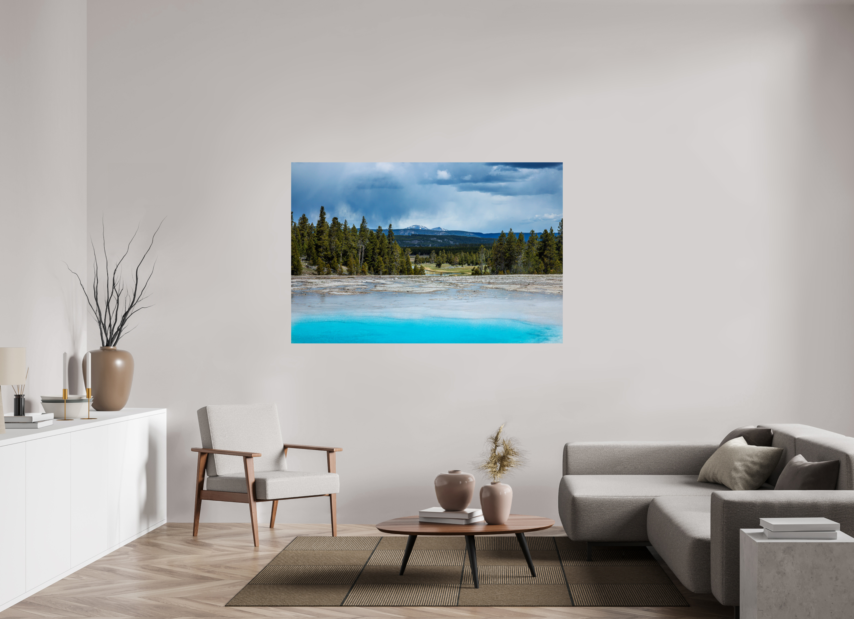 66 x 44″, PHOTO PAPER Yellowstone
