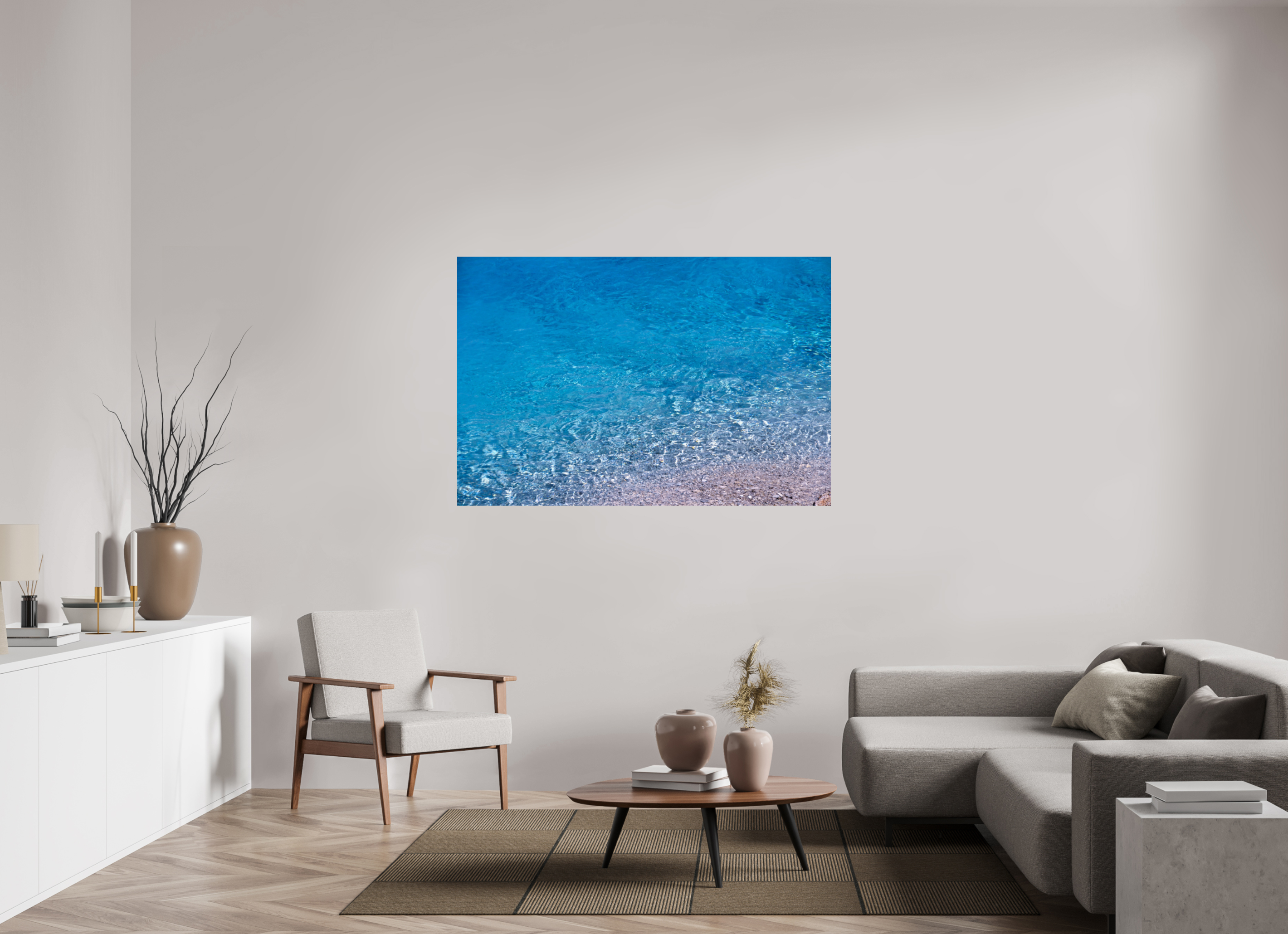60 x 40″, METAL Yellowstone