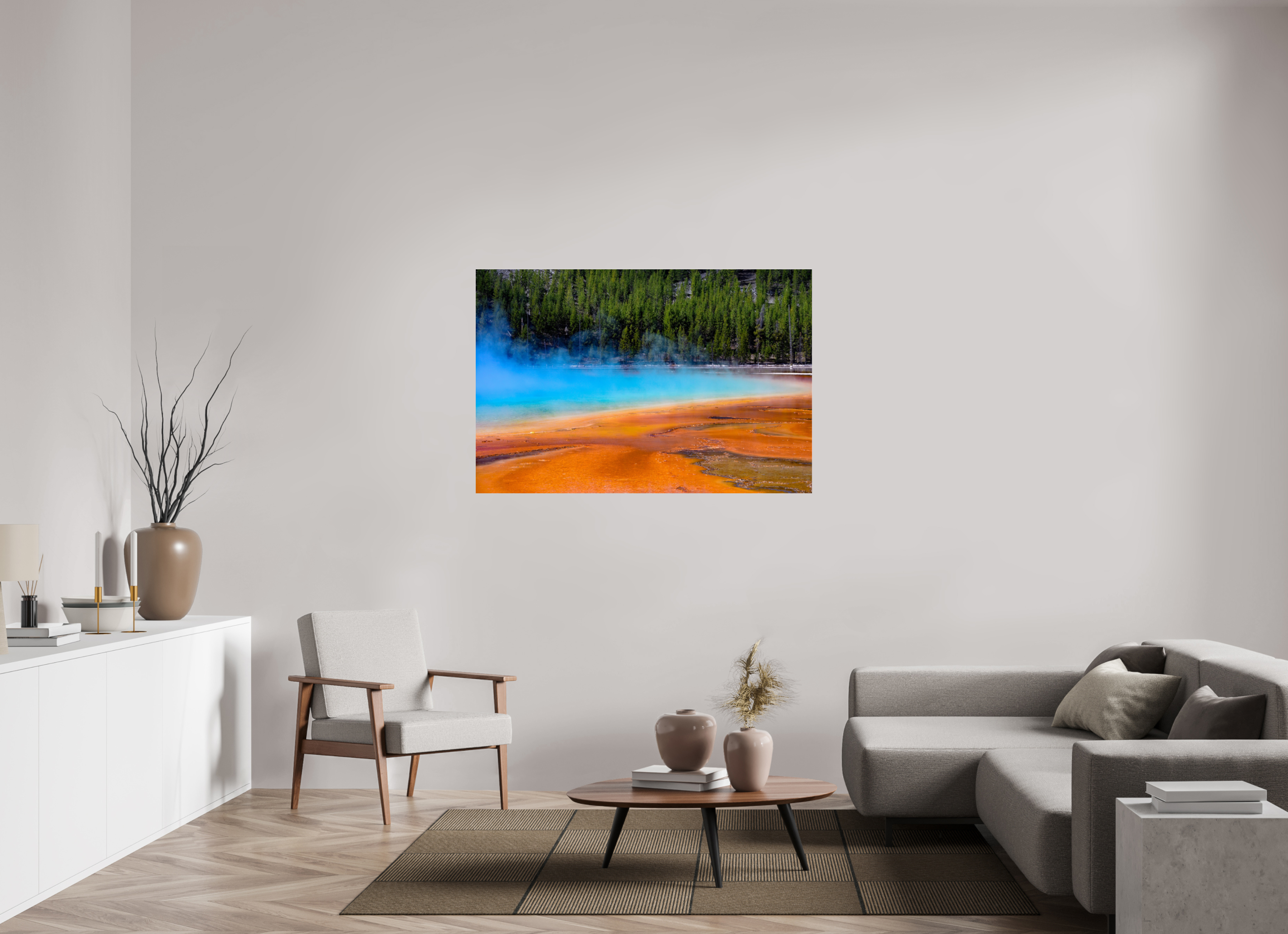 54 x 36″, ACRYLIC Yellowstone
