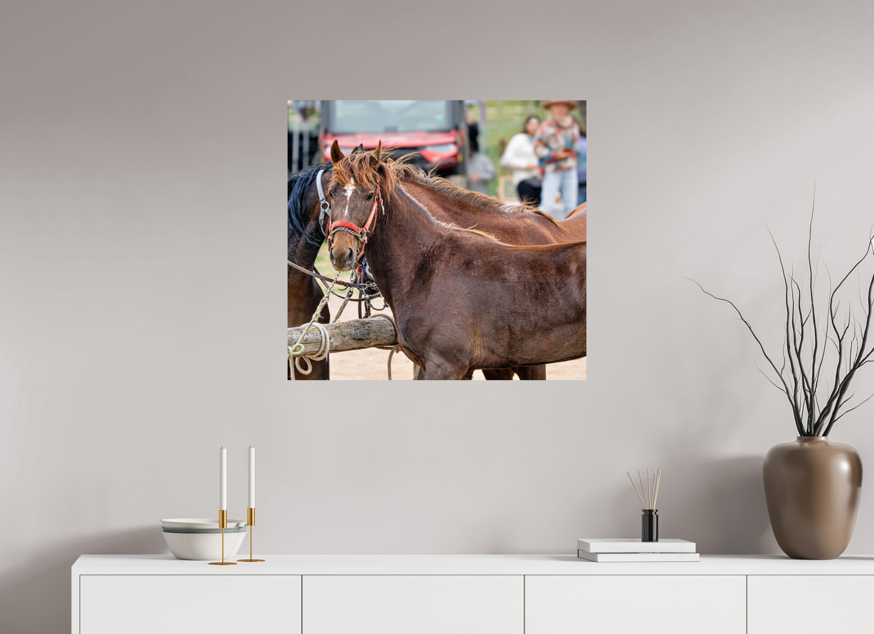29.9 x 28″, PHOTO PAPER Pack Horse Portrait 10 Web Exclusive