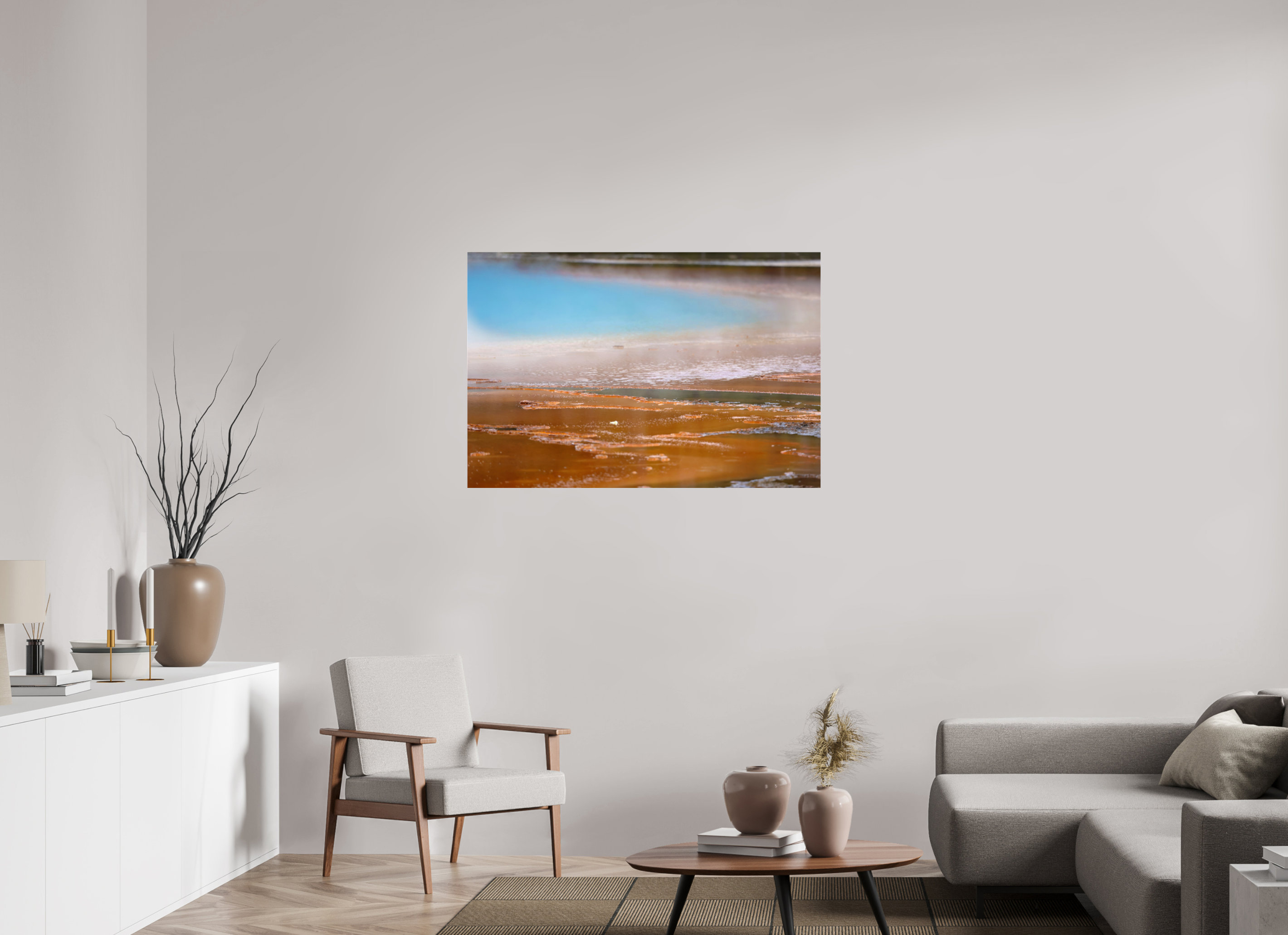 45 x 30″, ACRYLIC Yellowstone