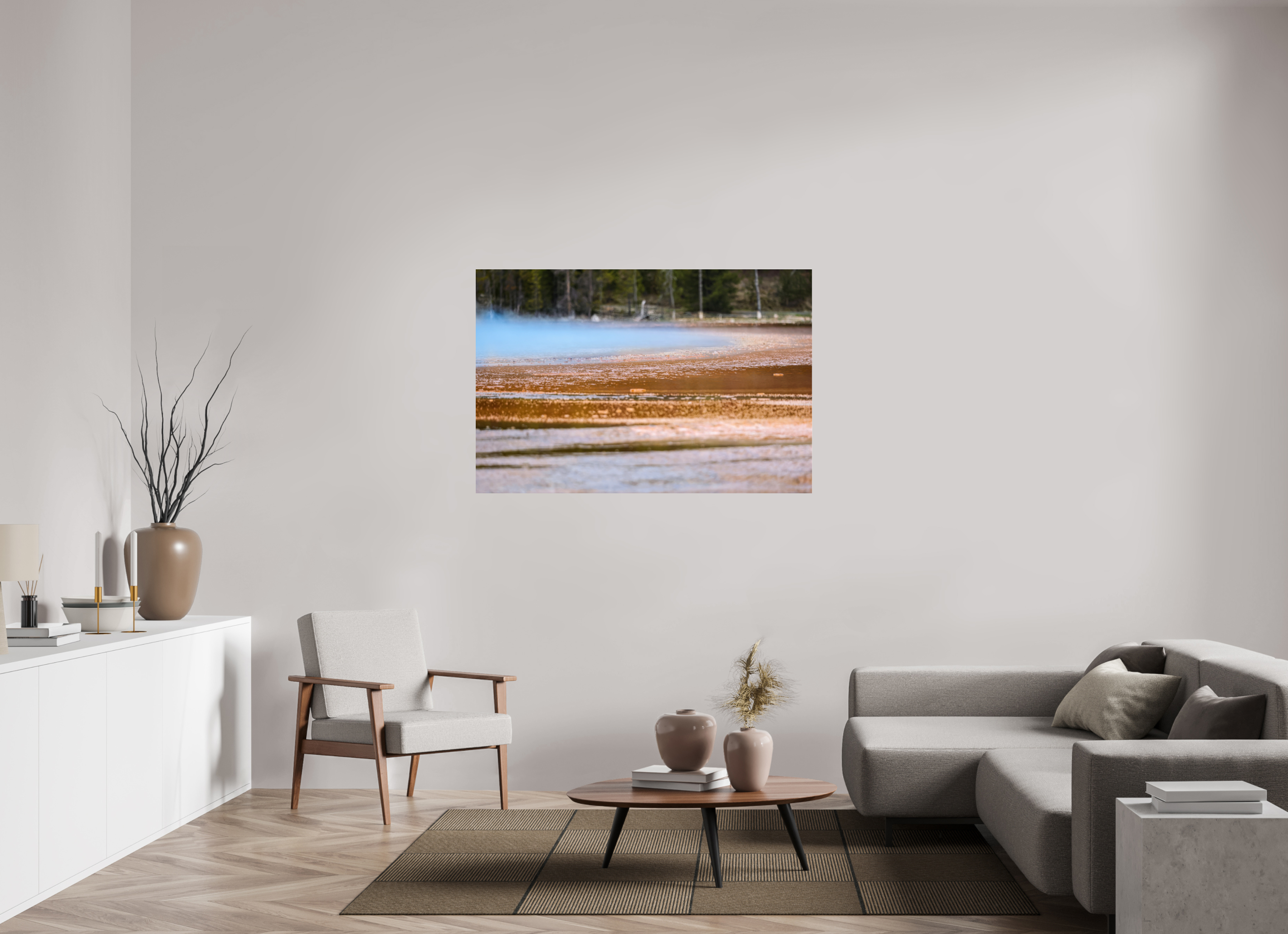 54 x 36″, ACRYLIC Yellowstone