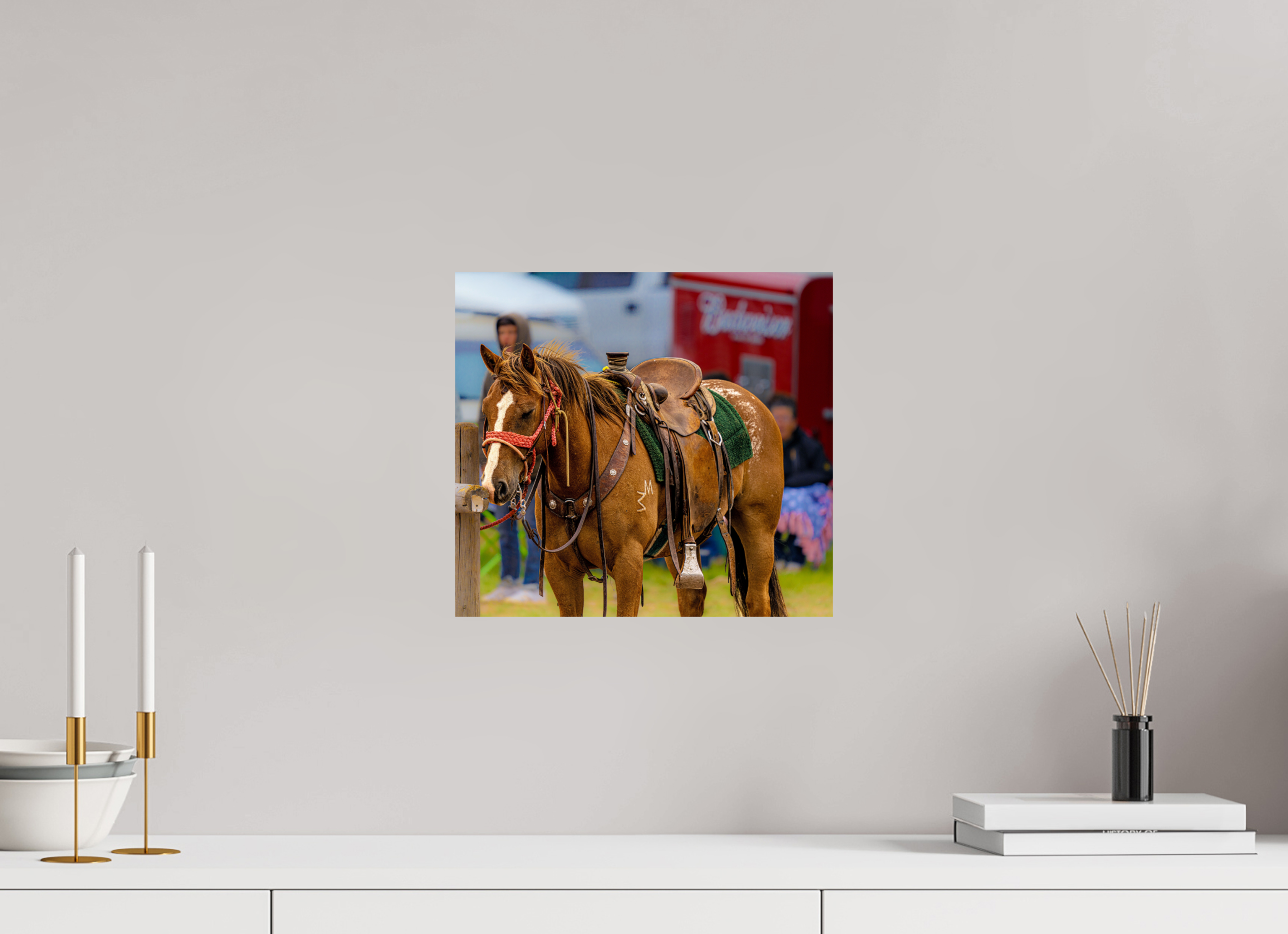 13.1 x 12″, PHOTO PAPER Pack Horse Portrait 18 Web Exclusive